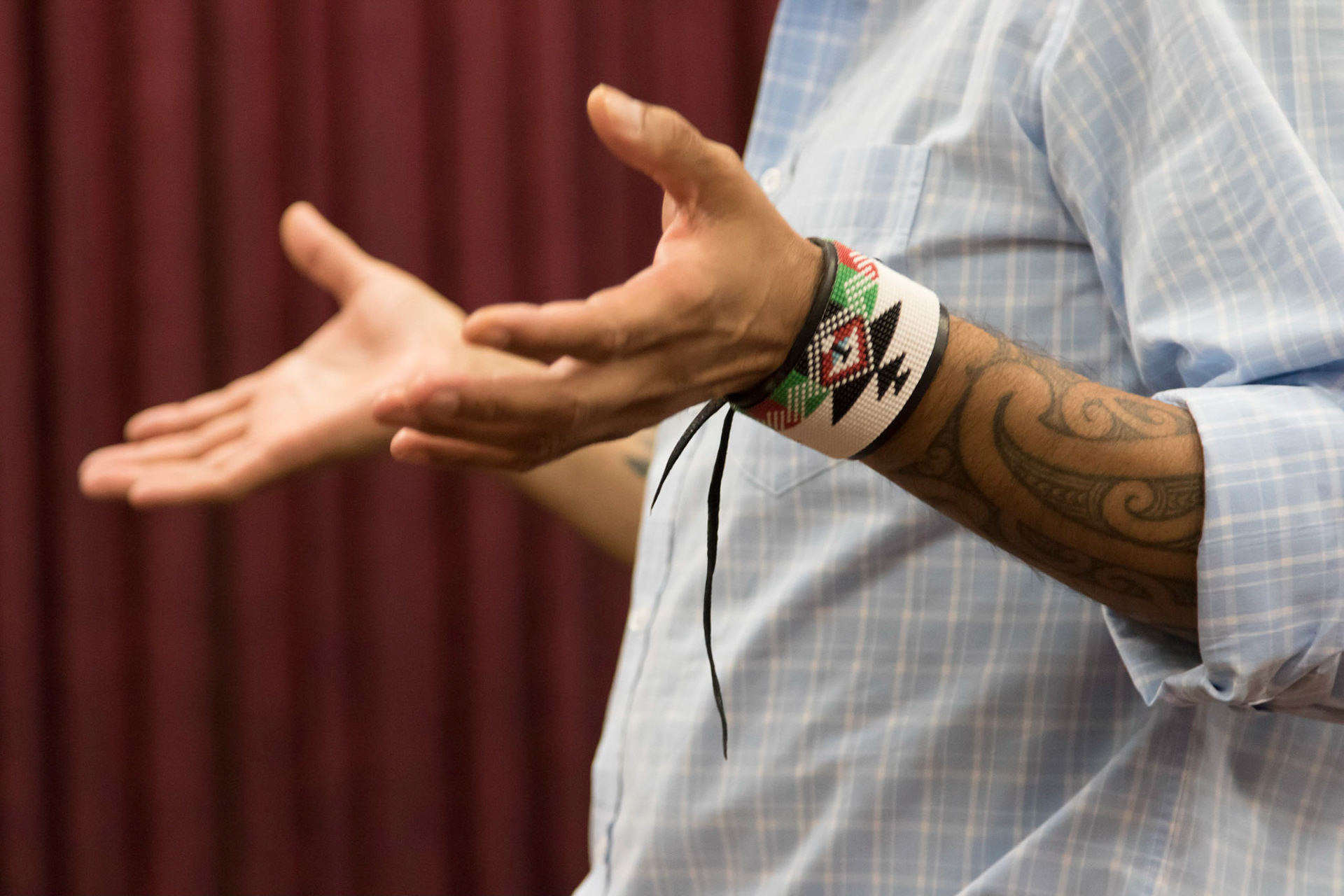 Session at teh Guadalupe Cultural Arts Center Theater