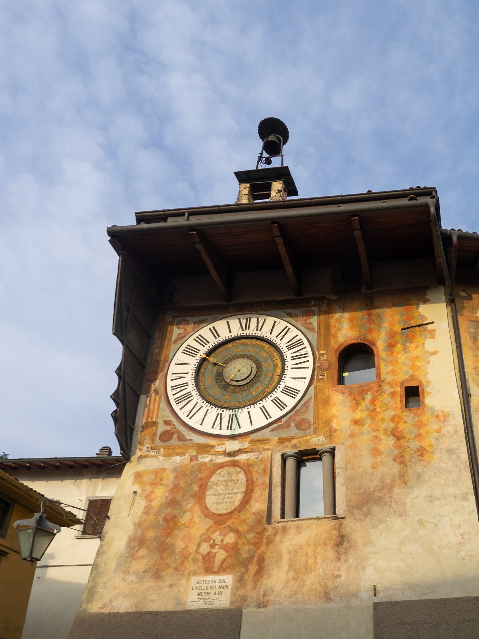 Fanzago's astronomical clock, Clusone