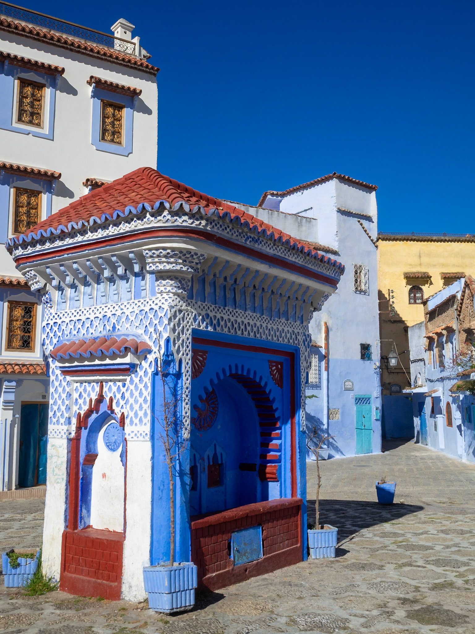 Street foutain, Chefchaouen, Morocco