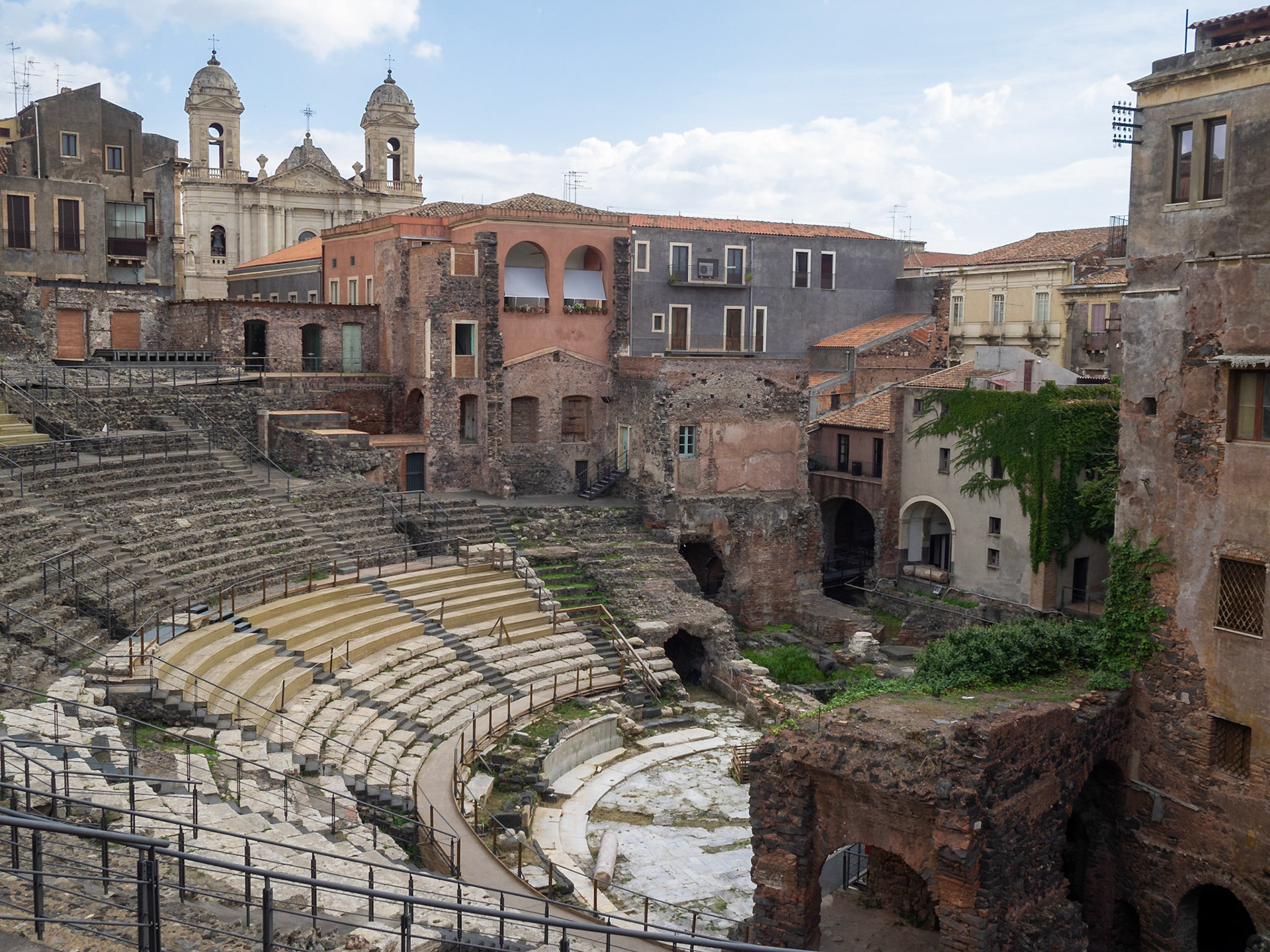The Roman Theatre of Catania
