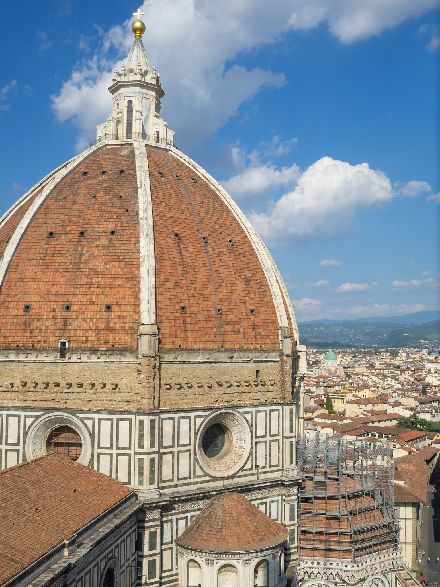 The cupola of Santa Maria del Fiore seen from Campanile di Giotto, Florence