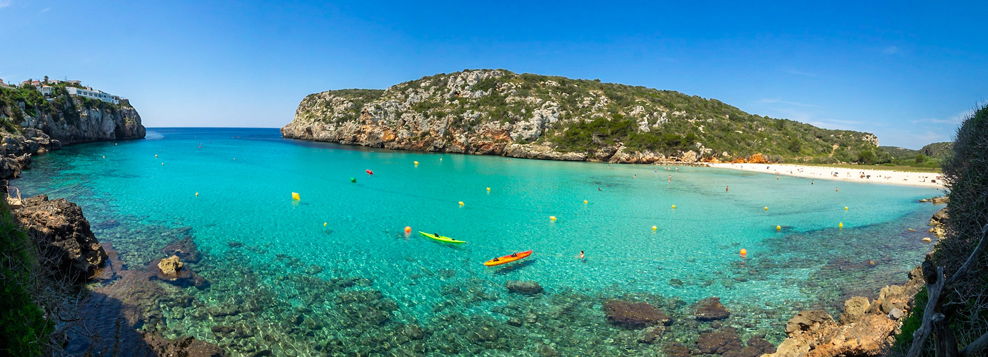 Cala en Porter panorama, Menorca