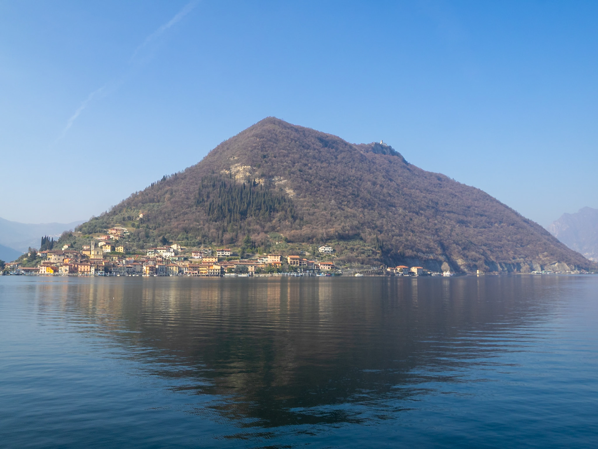 Montisola in Lake Iseo