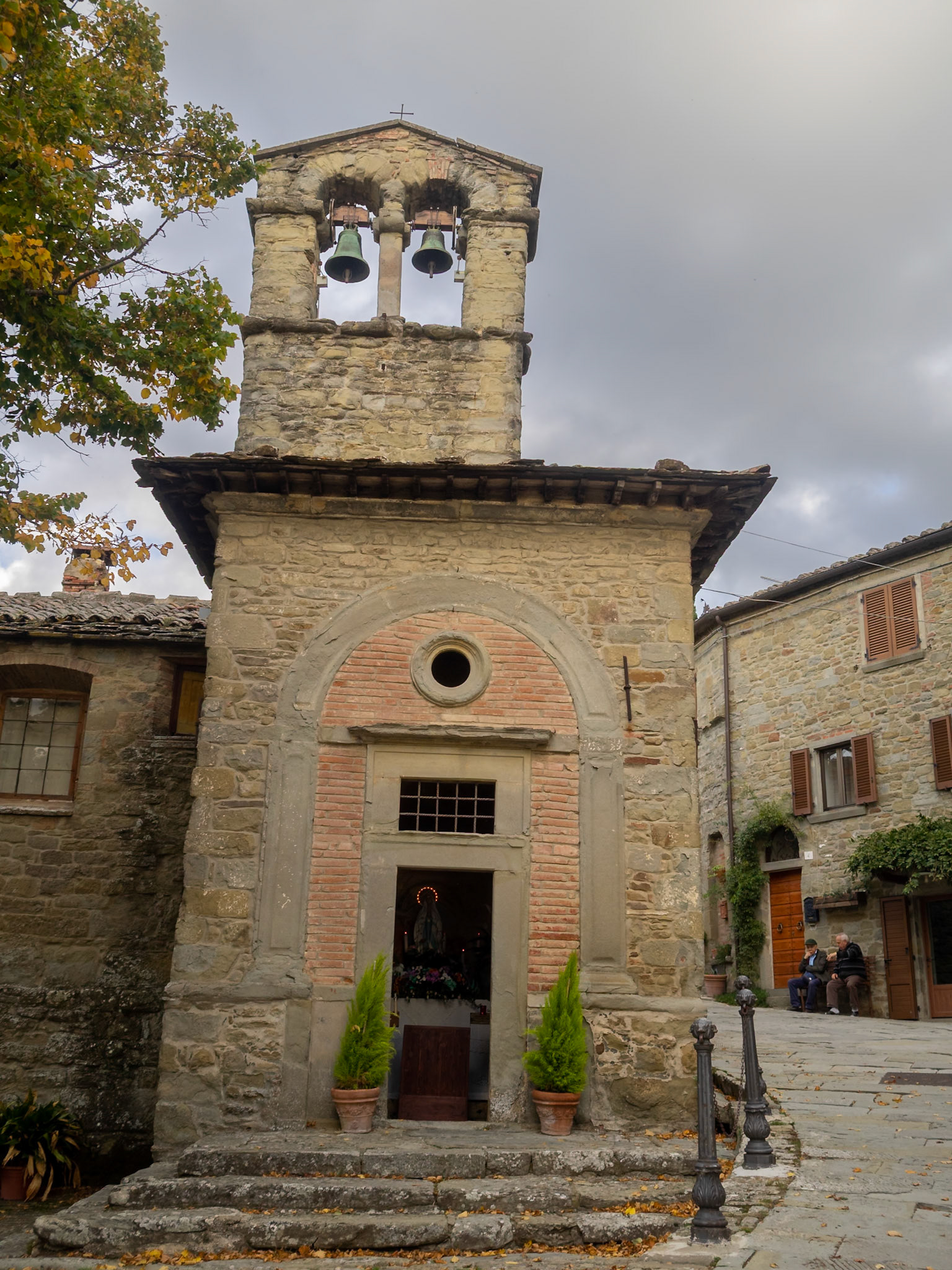 The small church of San Cristoforo, Cortona