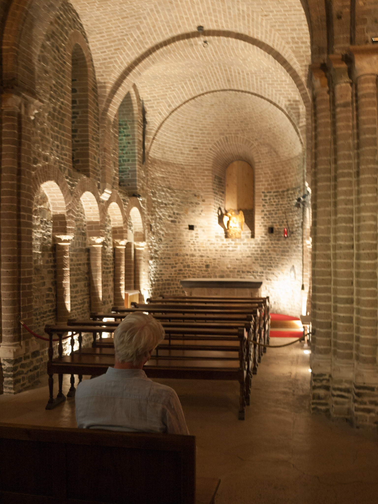 St Basil chapel in Heilig Bloed Basilick (Holy Blood basilica), Bruges