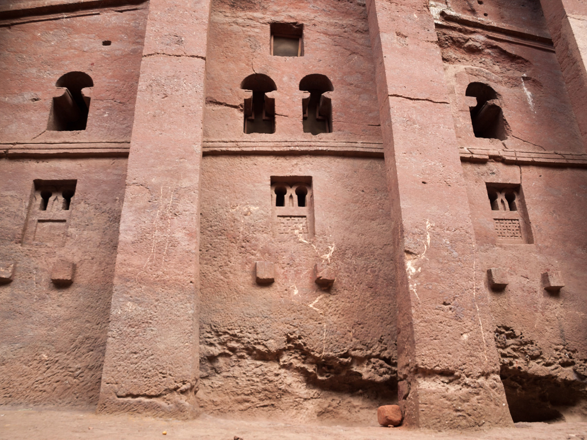 Bet Medhane Alem church in Lalibela