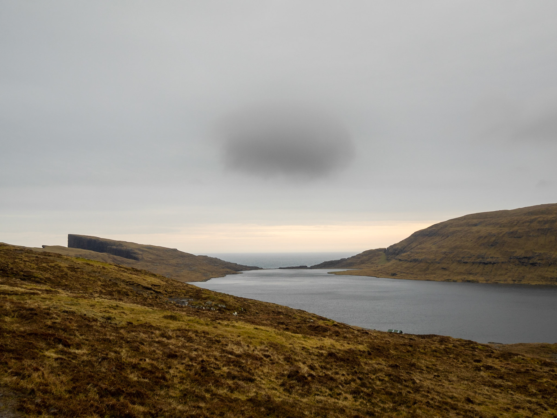 Leitisvatn lake landscape
