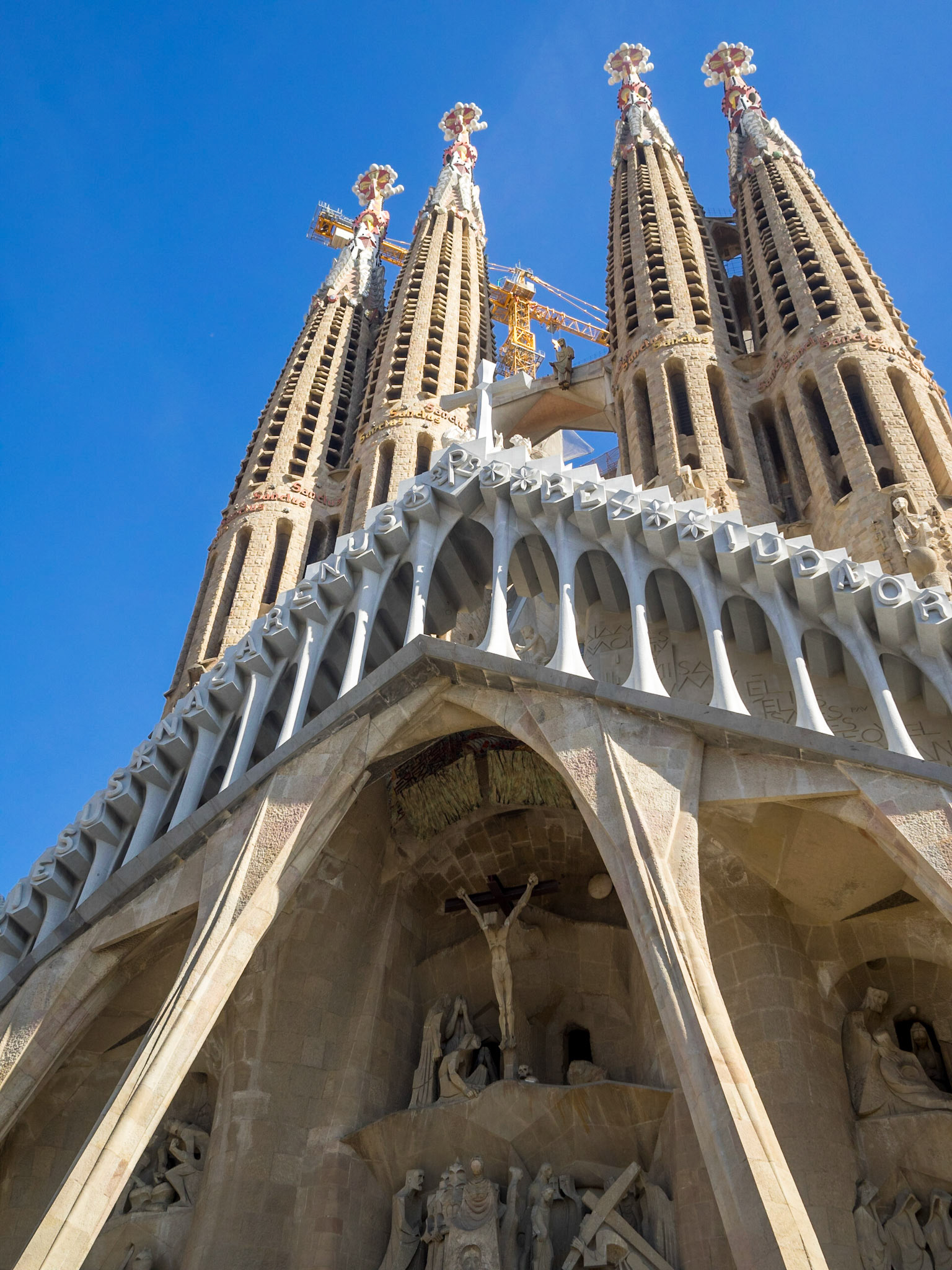 Sagrada Familia Passion facade