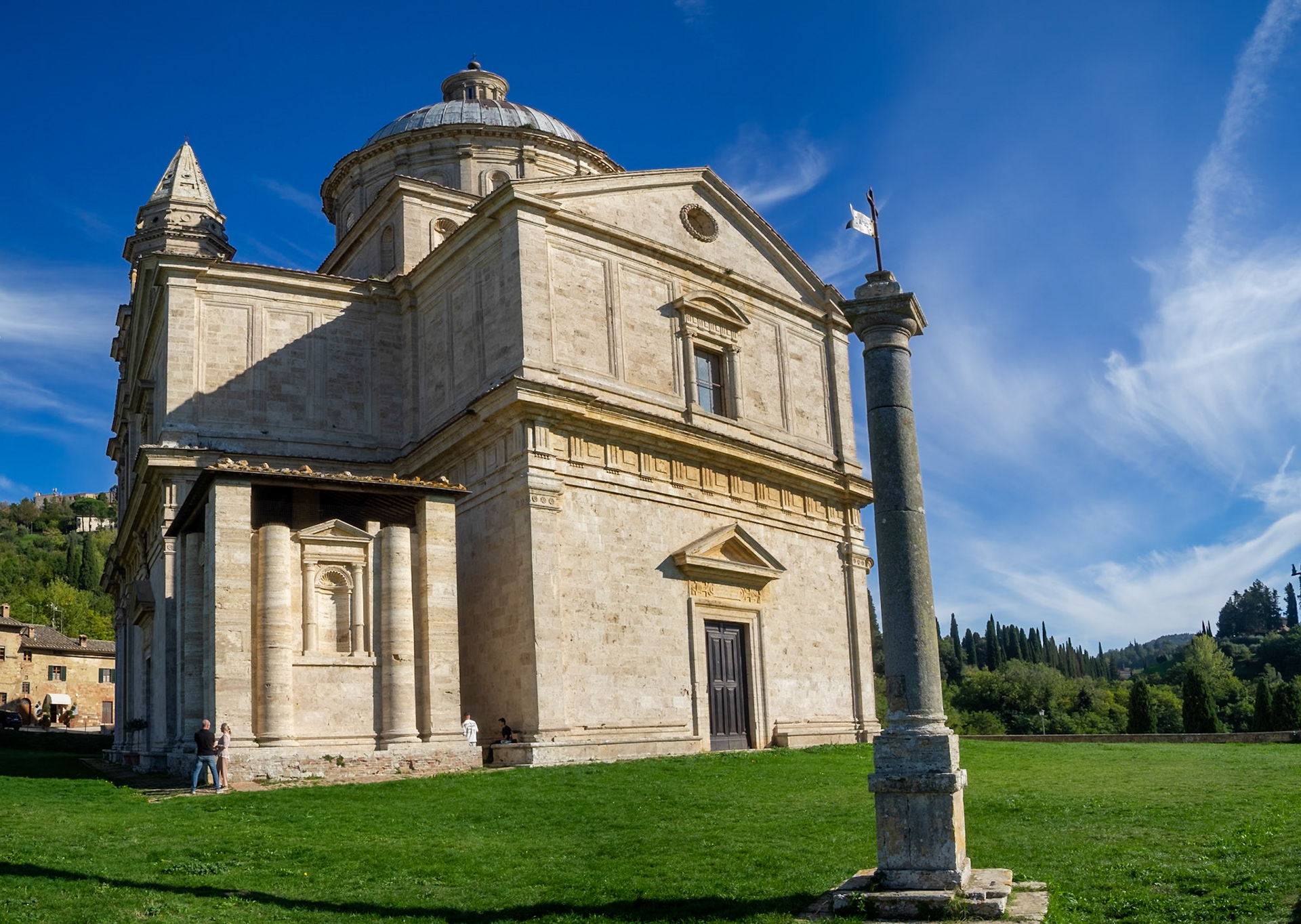 San Biagio exterior, Montepulciano
