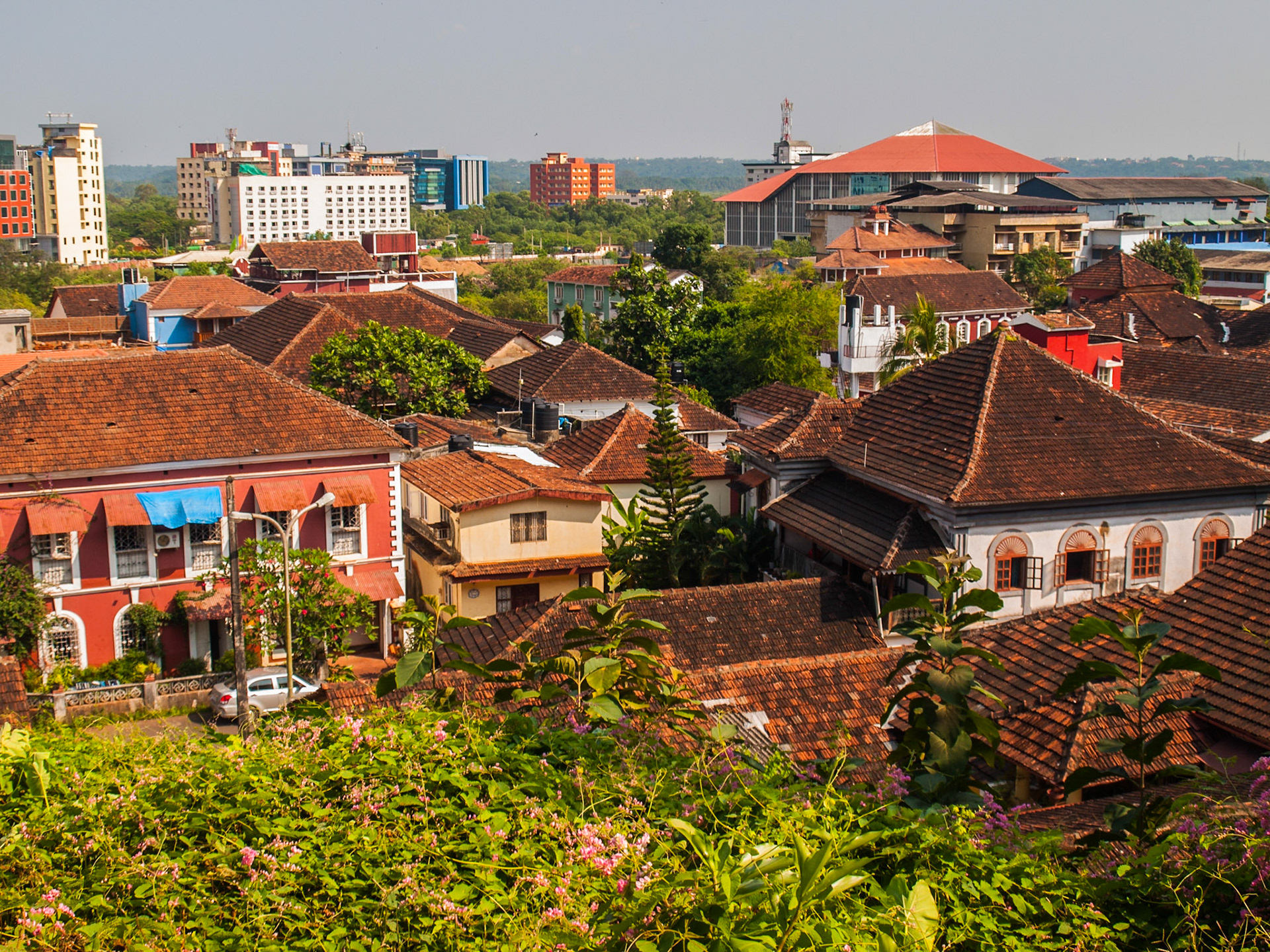 View of Panaji city