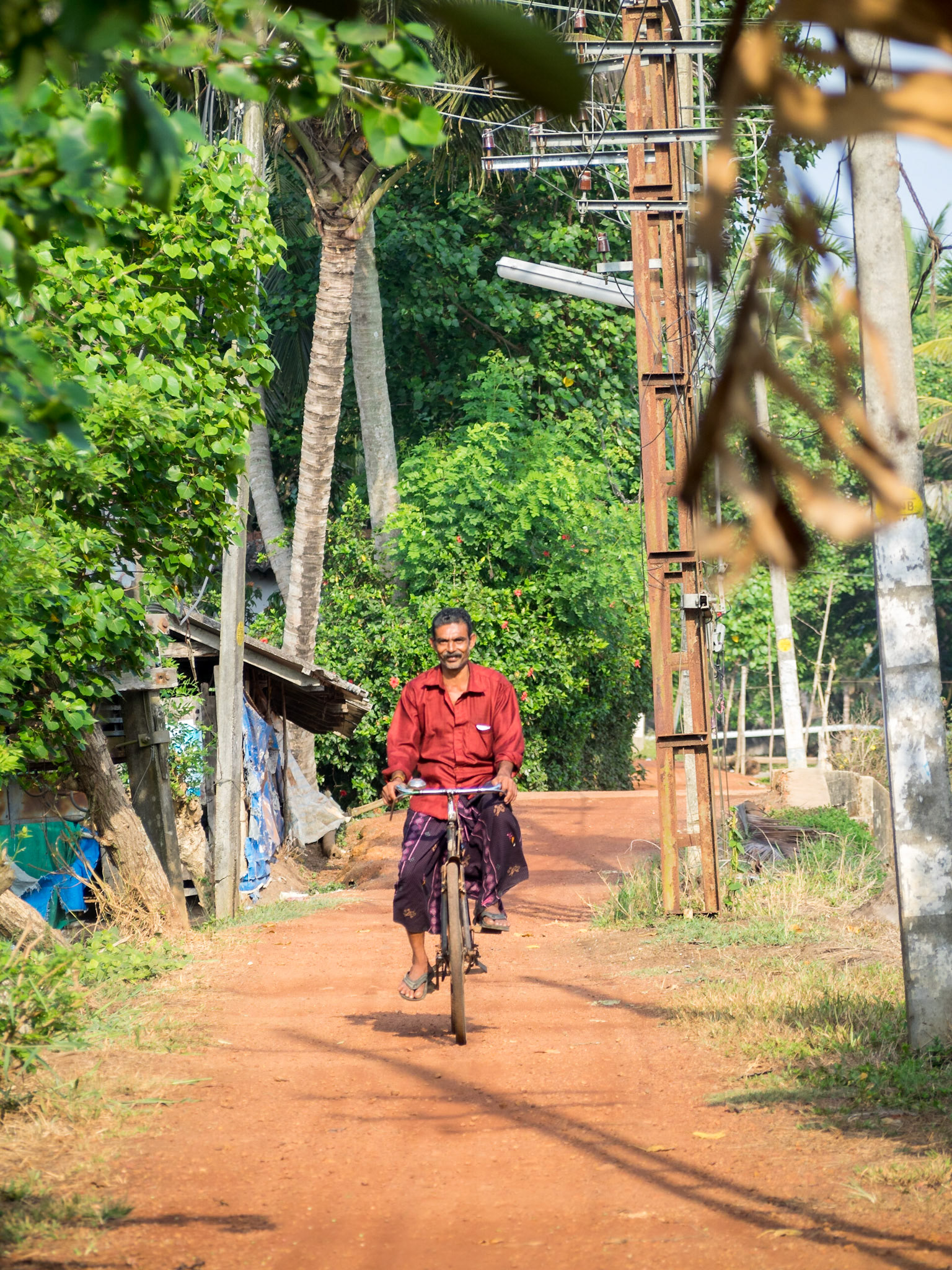 Life by the canals of Kerala backwaters