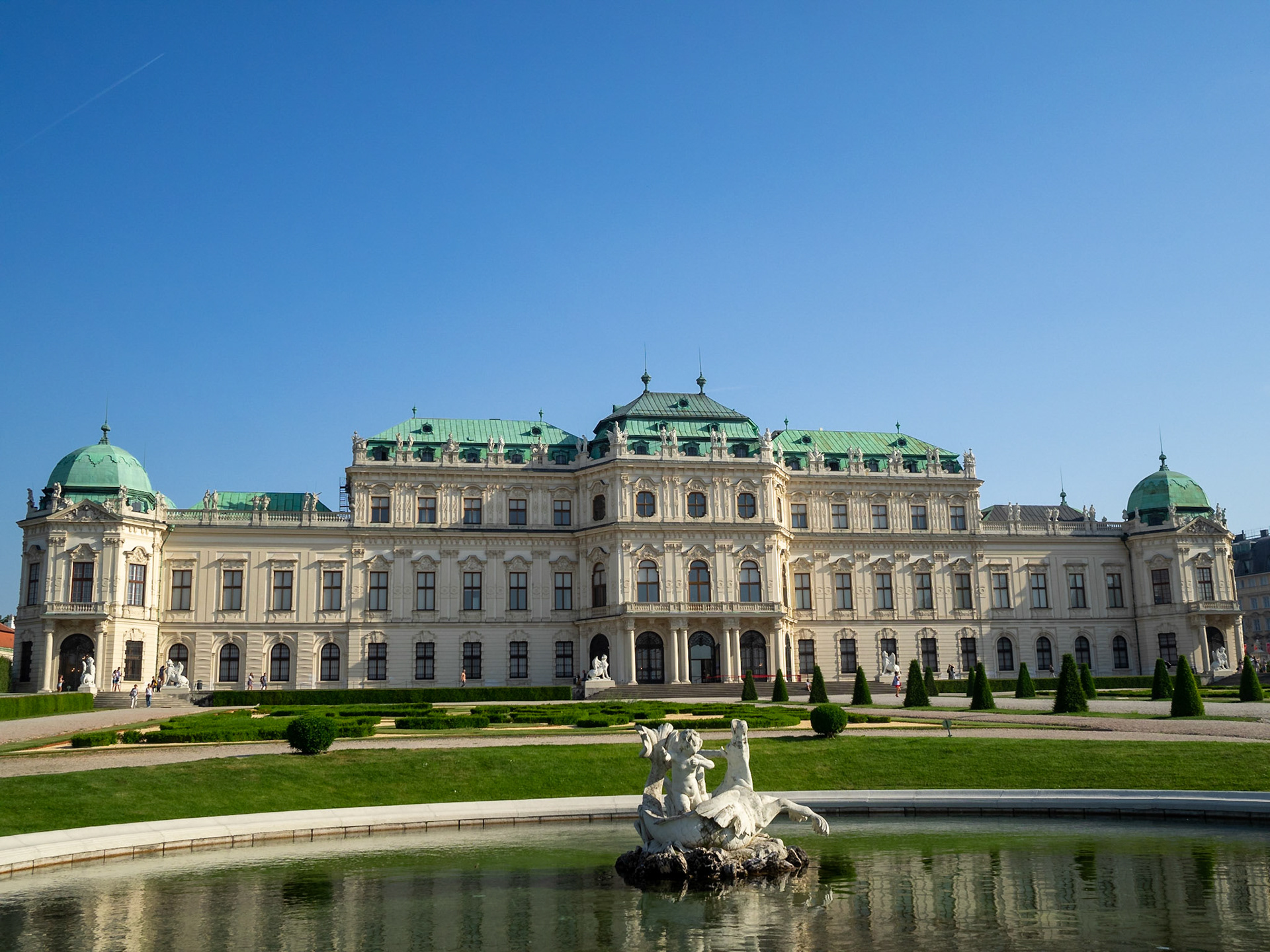 Belvedere Palace in Vienna