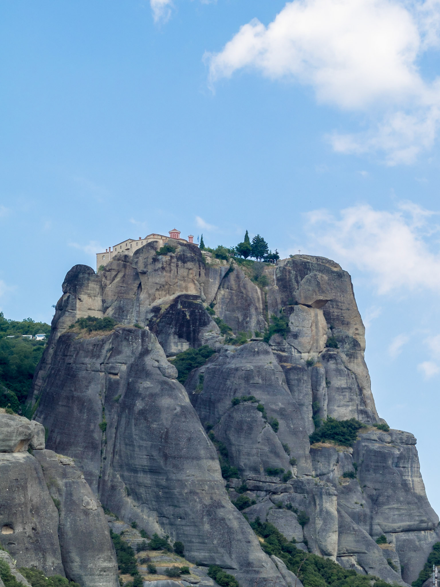 Moni Agiou Stefanou monastery atop the rocks