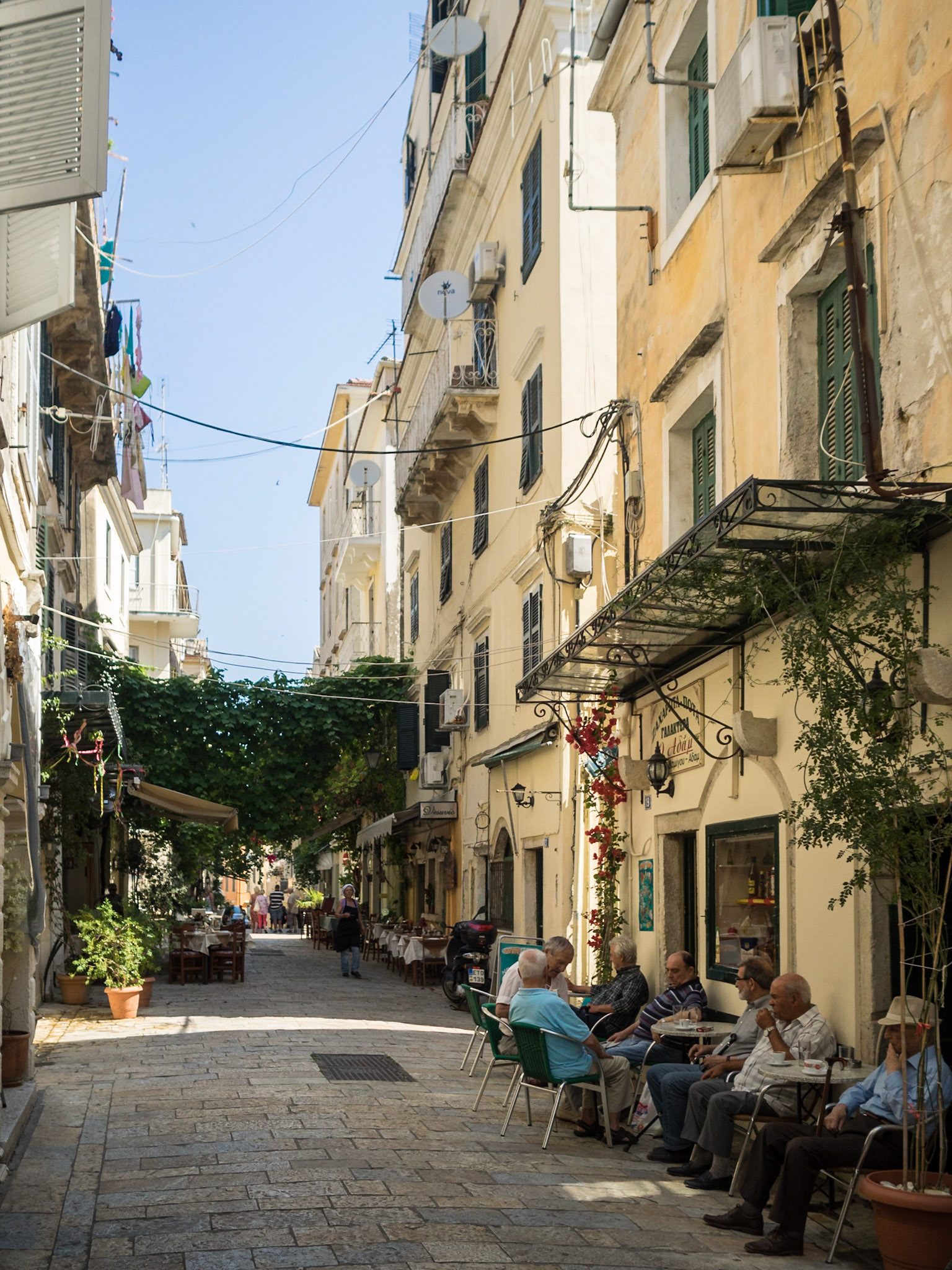 Corfu Town street