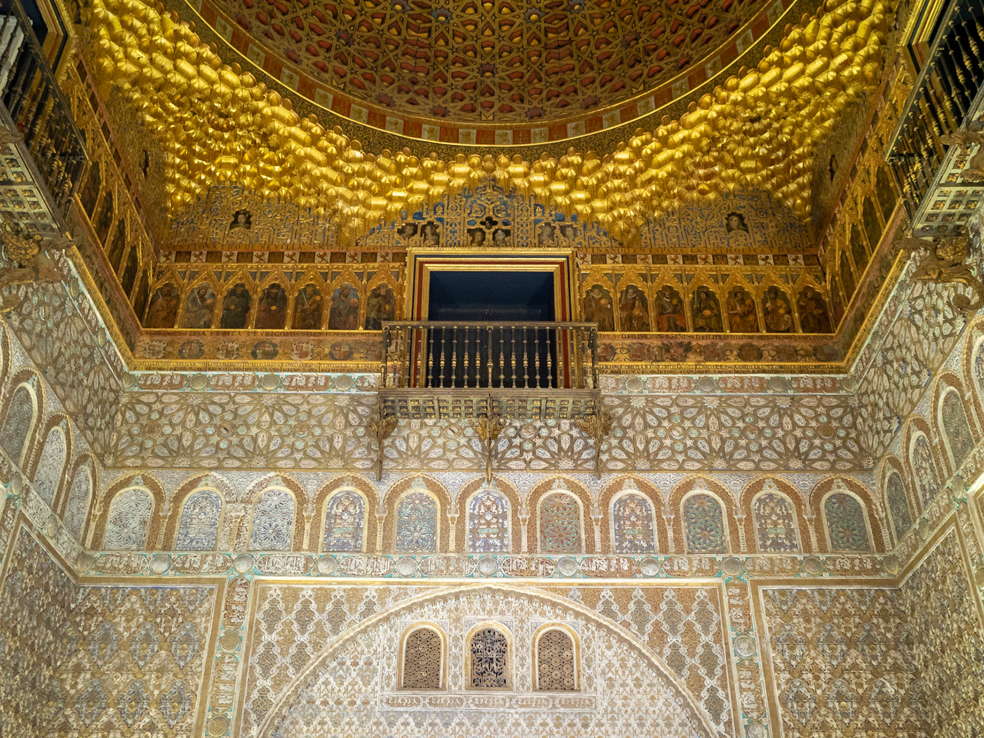 The Hall of Ambassadors, Alcazar of Seville