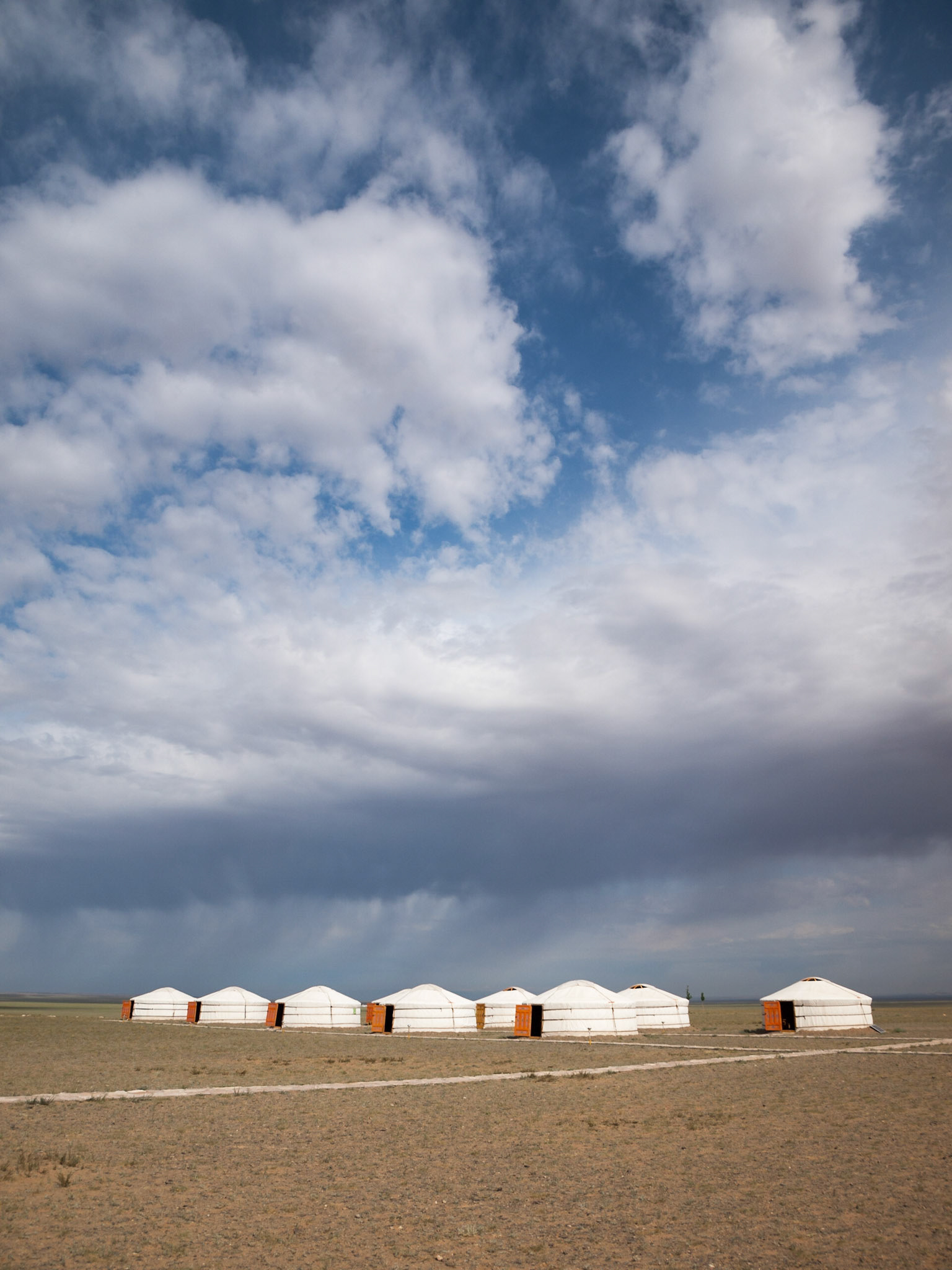 Gobi desert ger camp