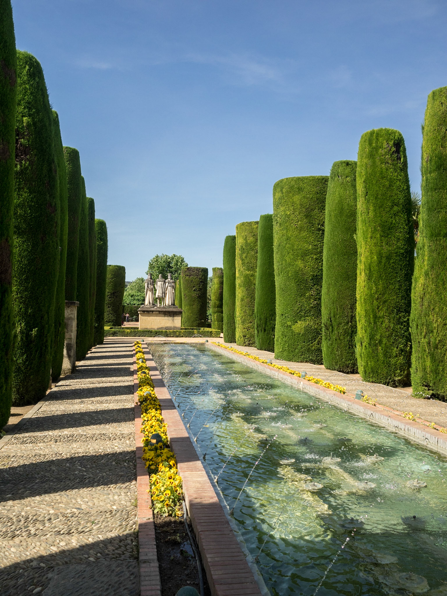 Gardens from the Alcazar de los Reyes Cristianos, Cordoba