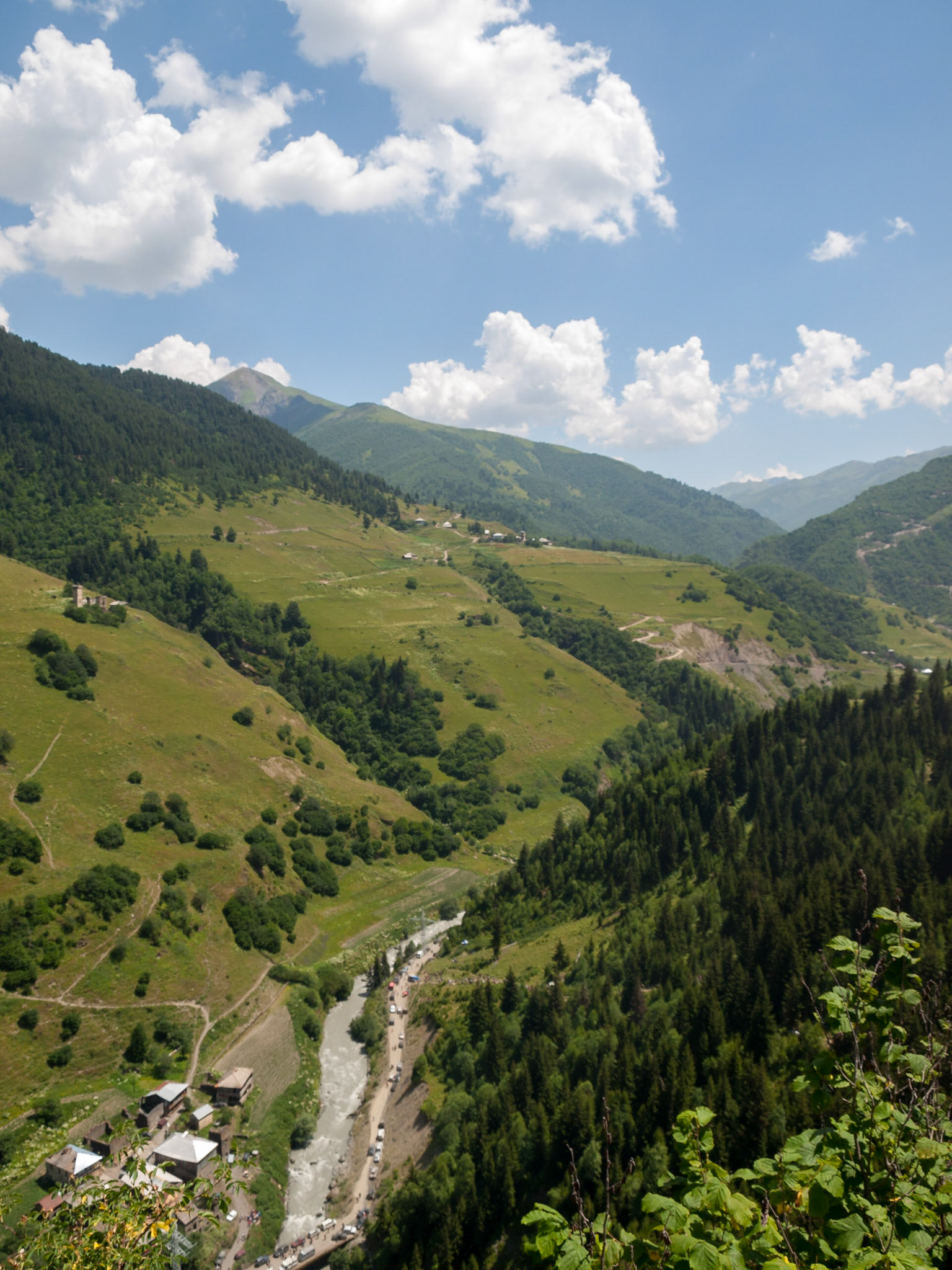 mountains of the Svaneti region, Georgia