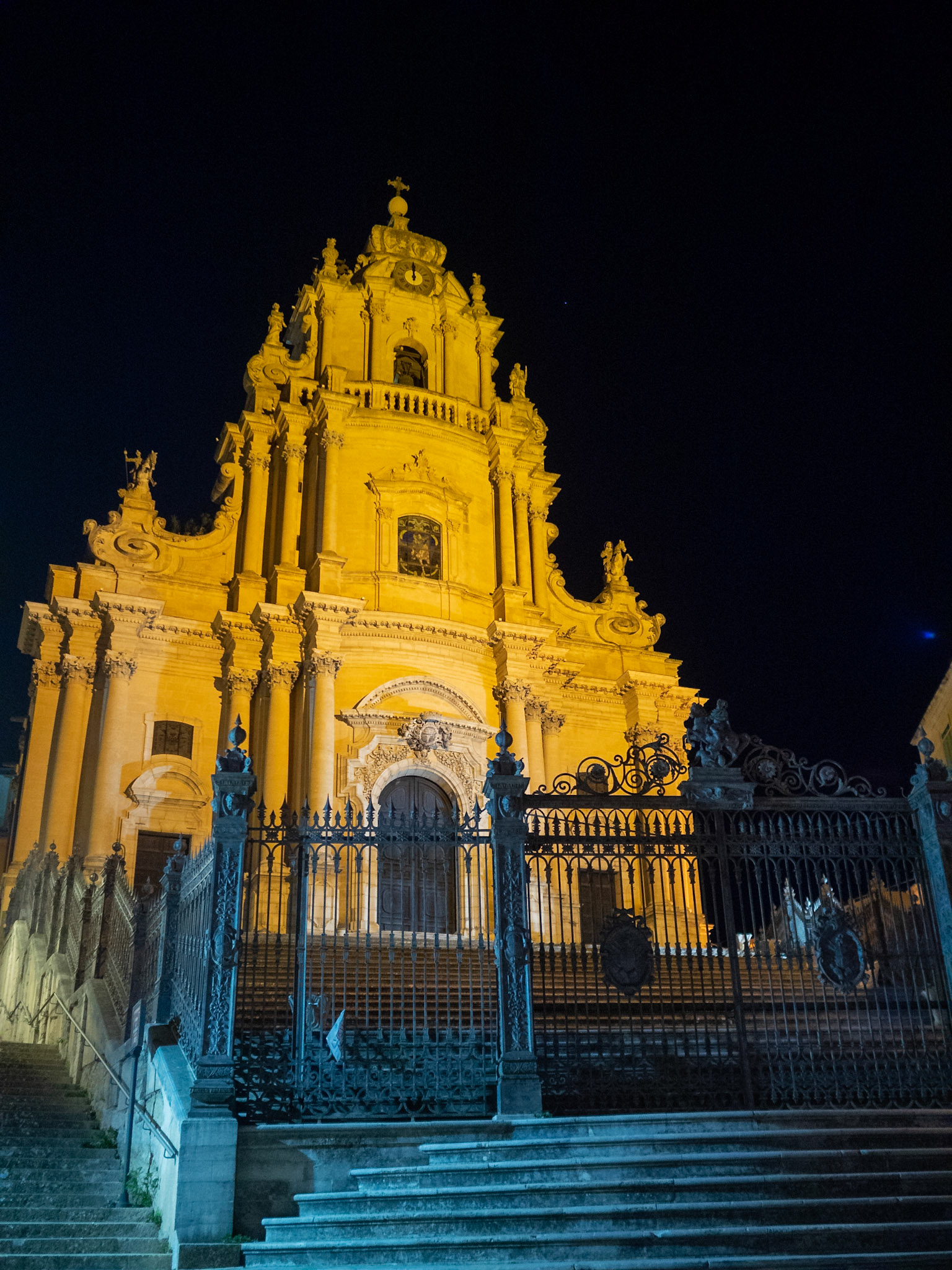 Chiesa del Purgatorio night shot, Ragusa Ibla