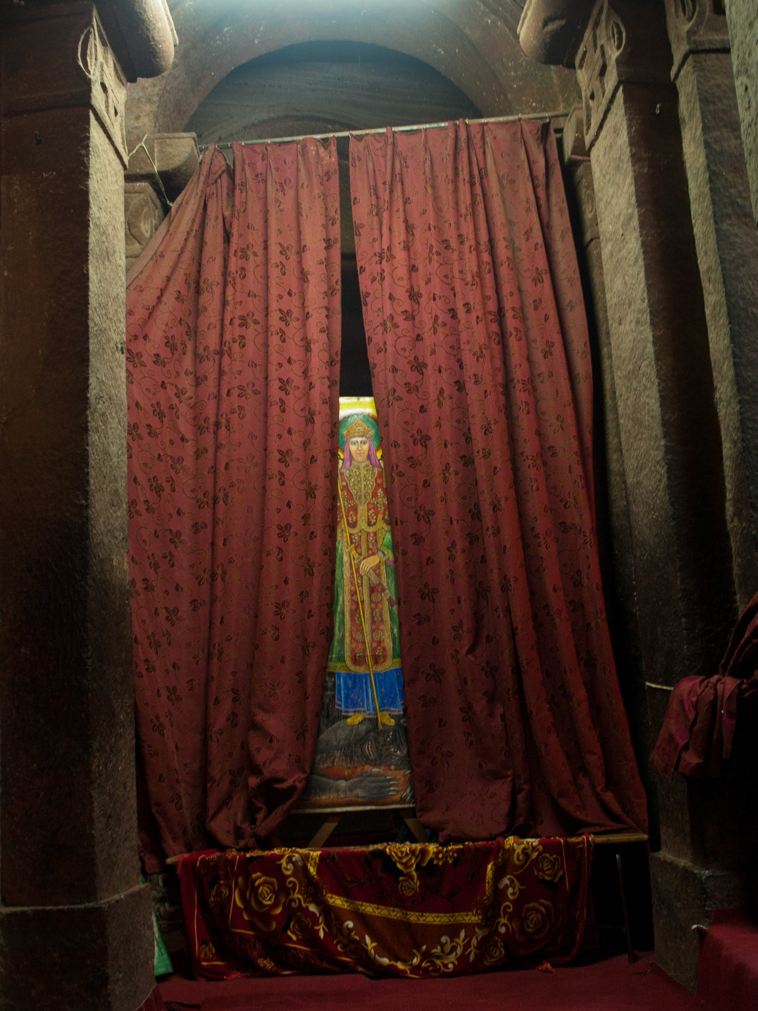 Bet Golgotha church in Lalibela