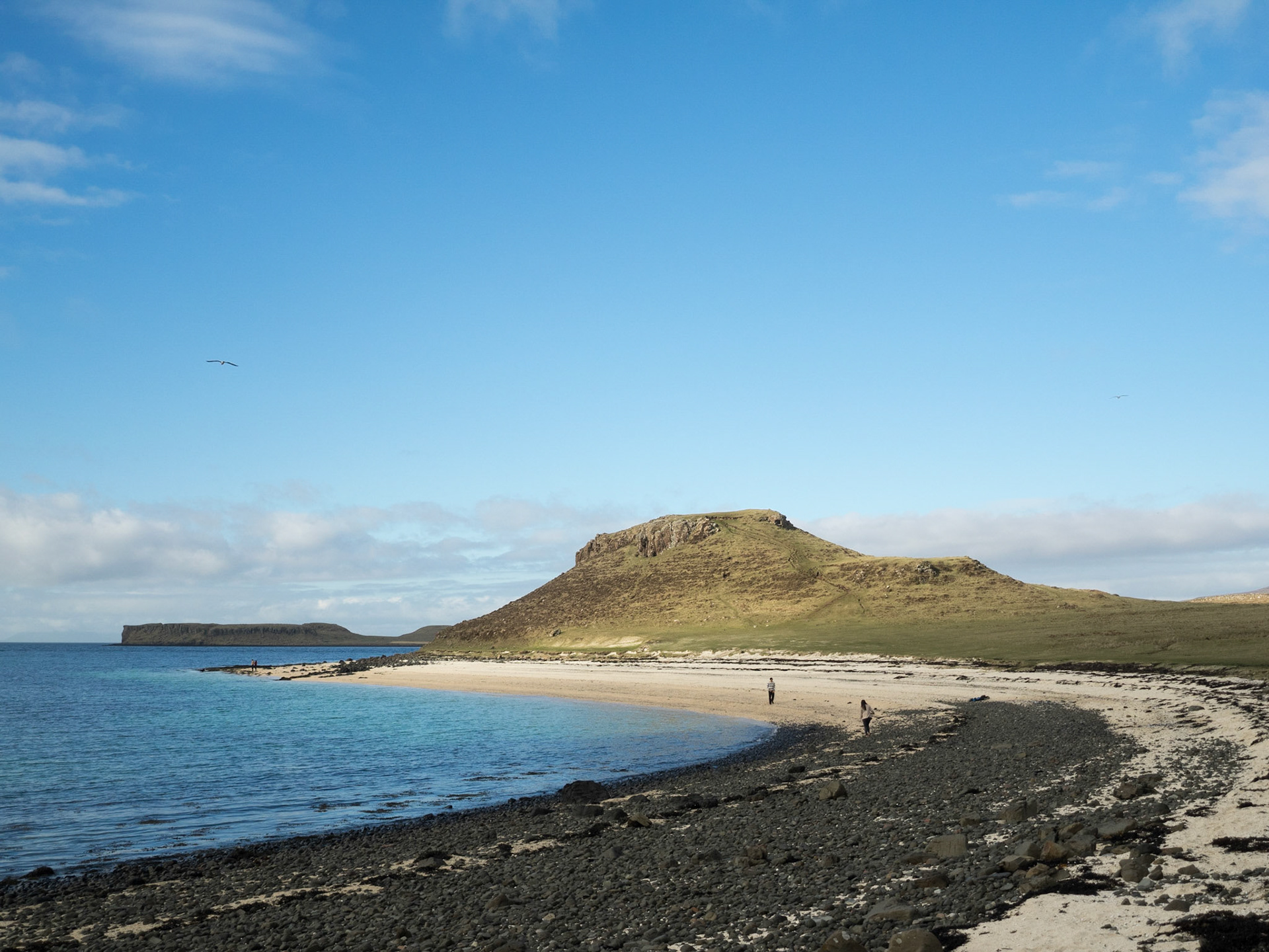 Coral beach in Waternish peninsula