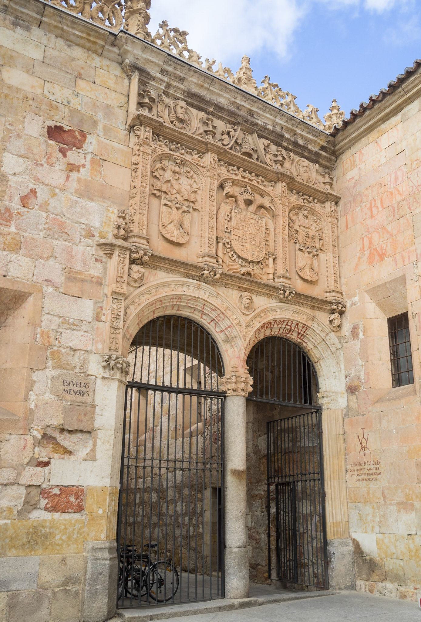 Doorway to the Patio de Escuelas, Salamanca