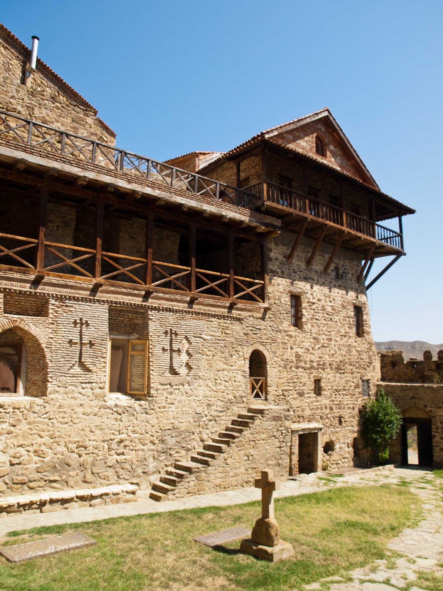 Lavra monastery Peristsvaleba church view