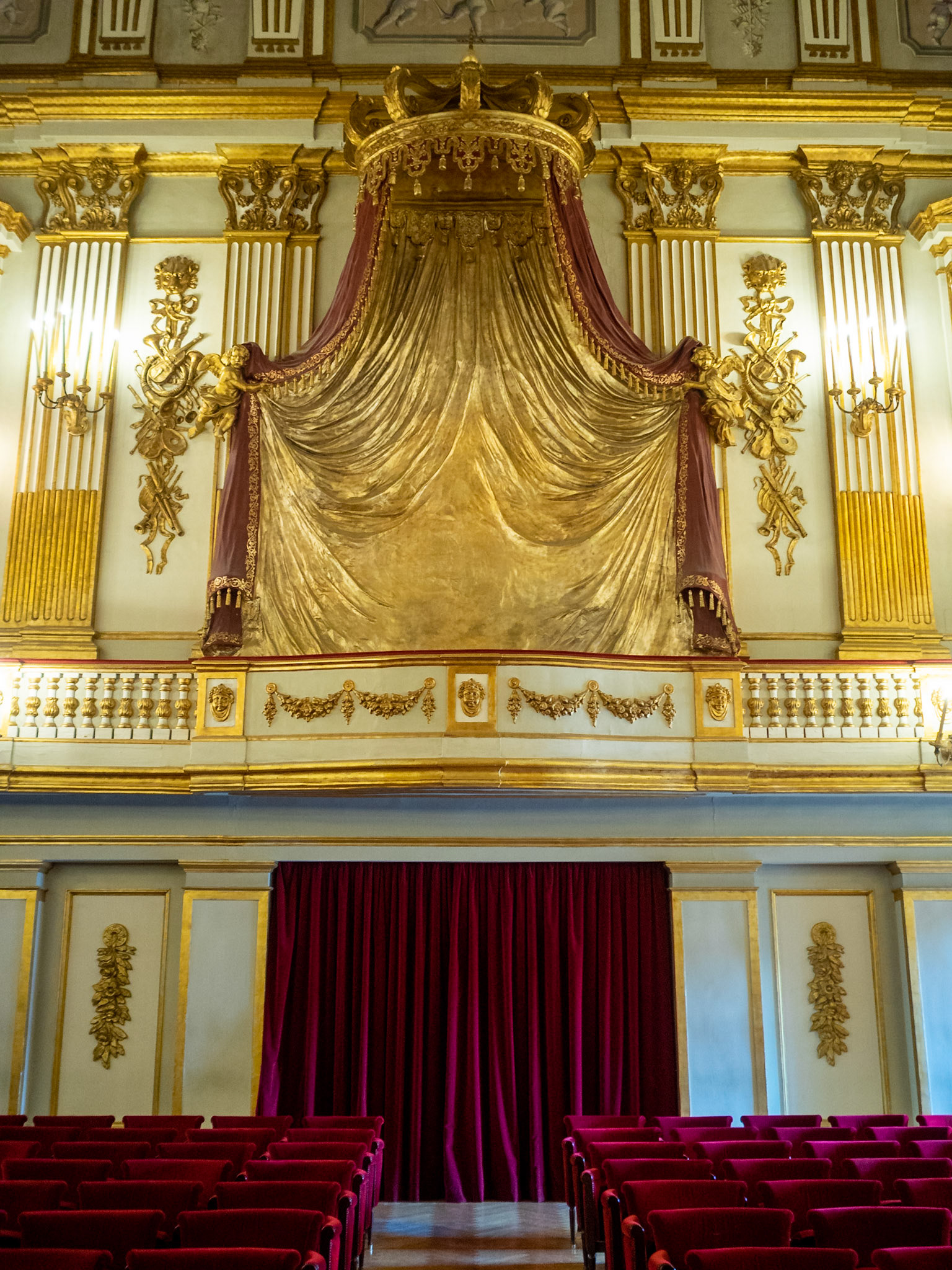 Naples Royal Palace court theater