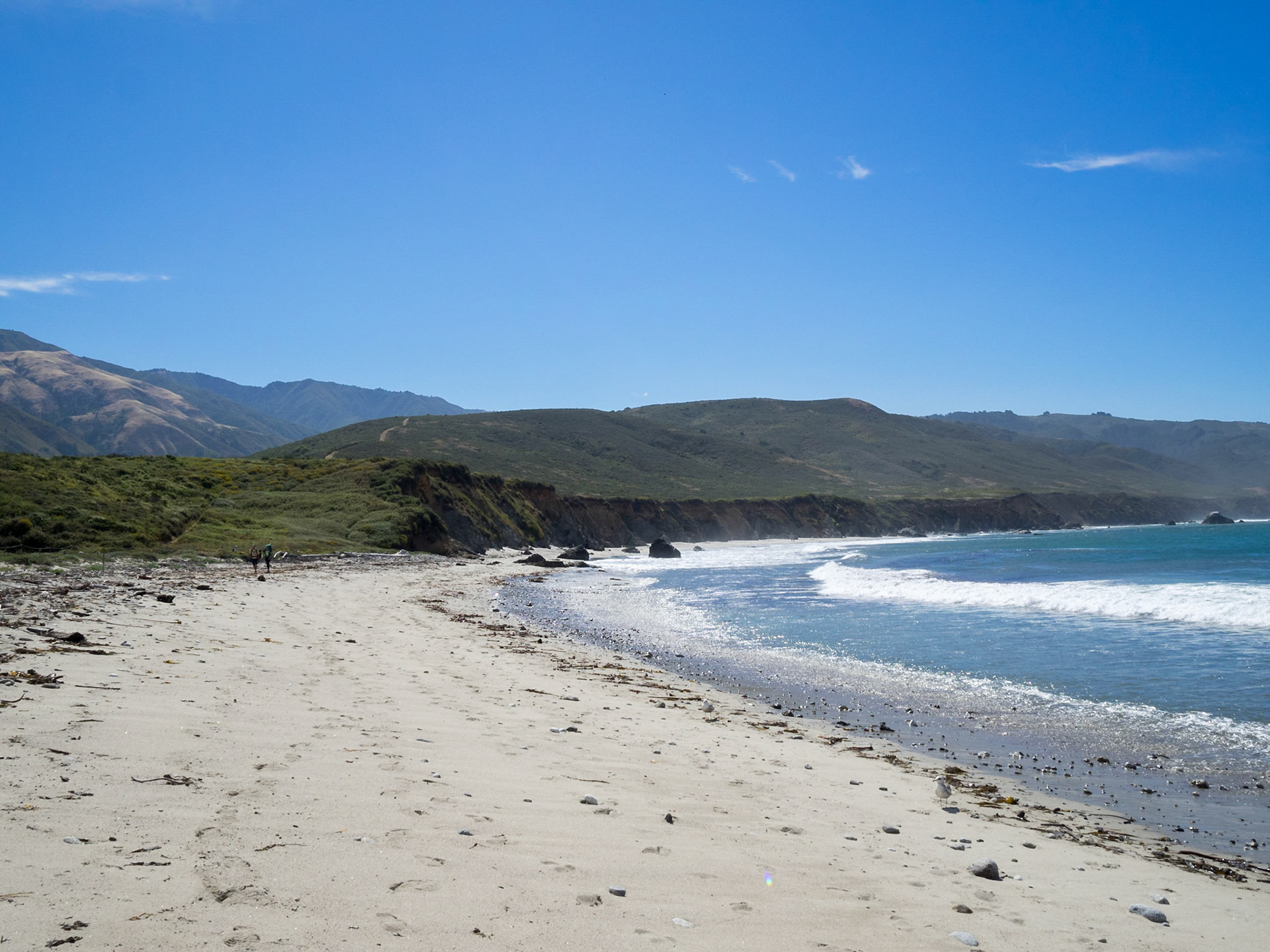Sand Dollar Beach in Big Sur