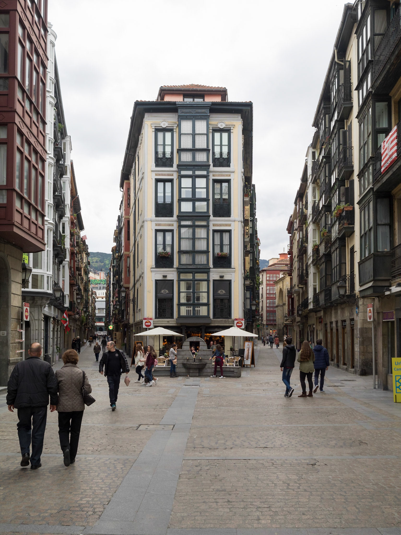 Bilbao Casco Viejo street