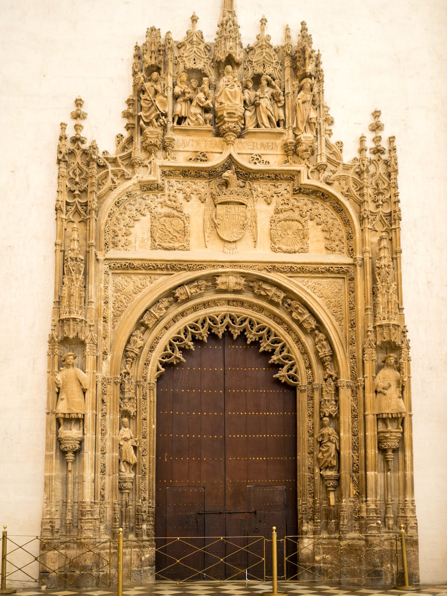 [Royal Chapel] Granada Spain Cathedral Europe door