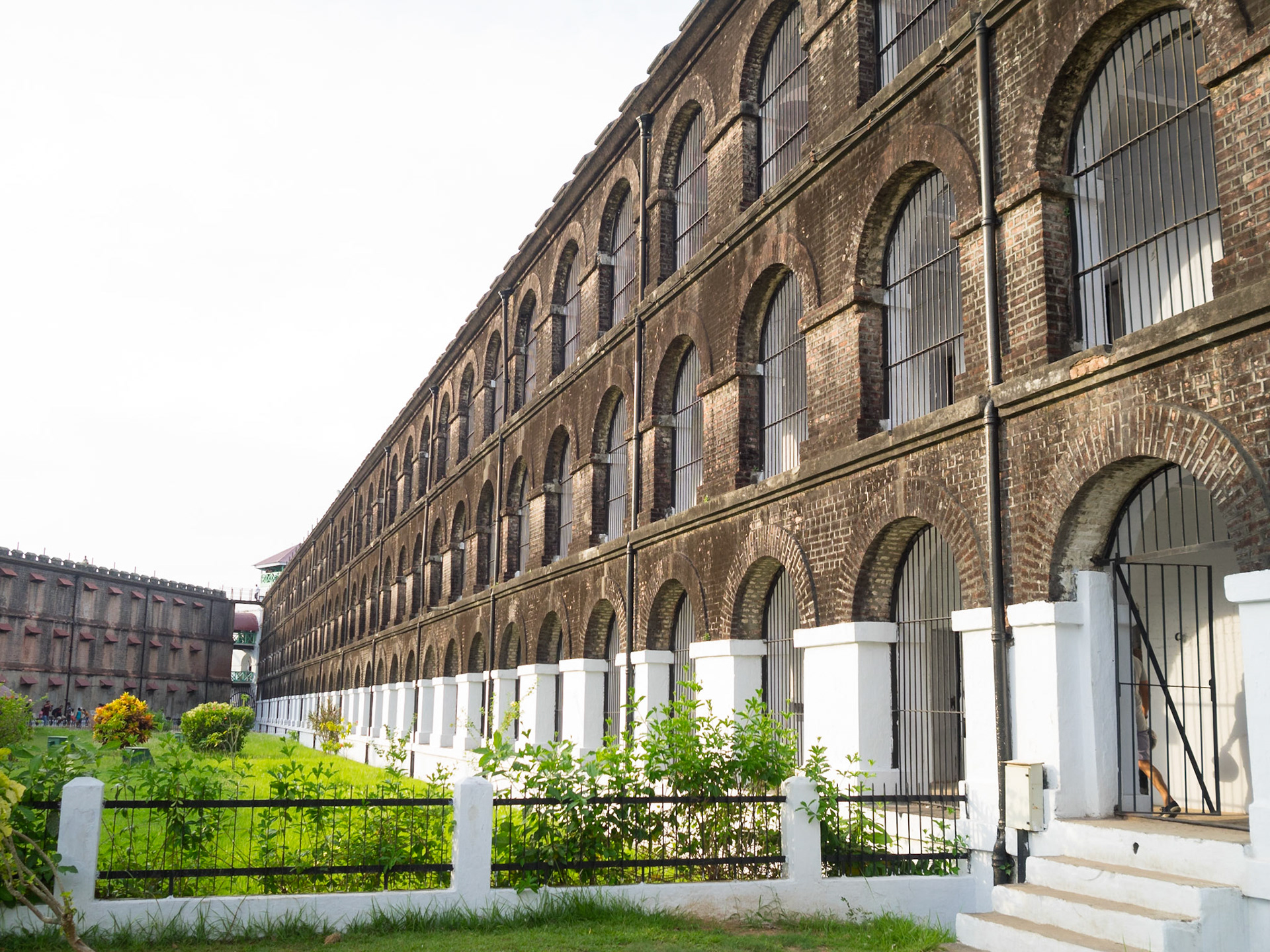 Cellular Jail National Memorial interior courtyard view
