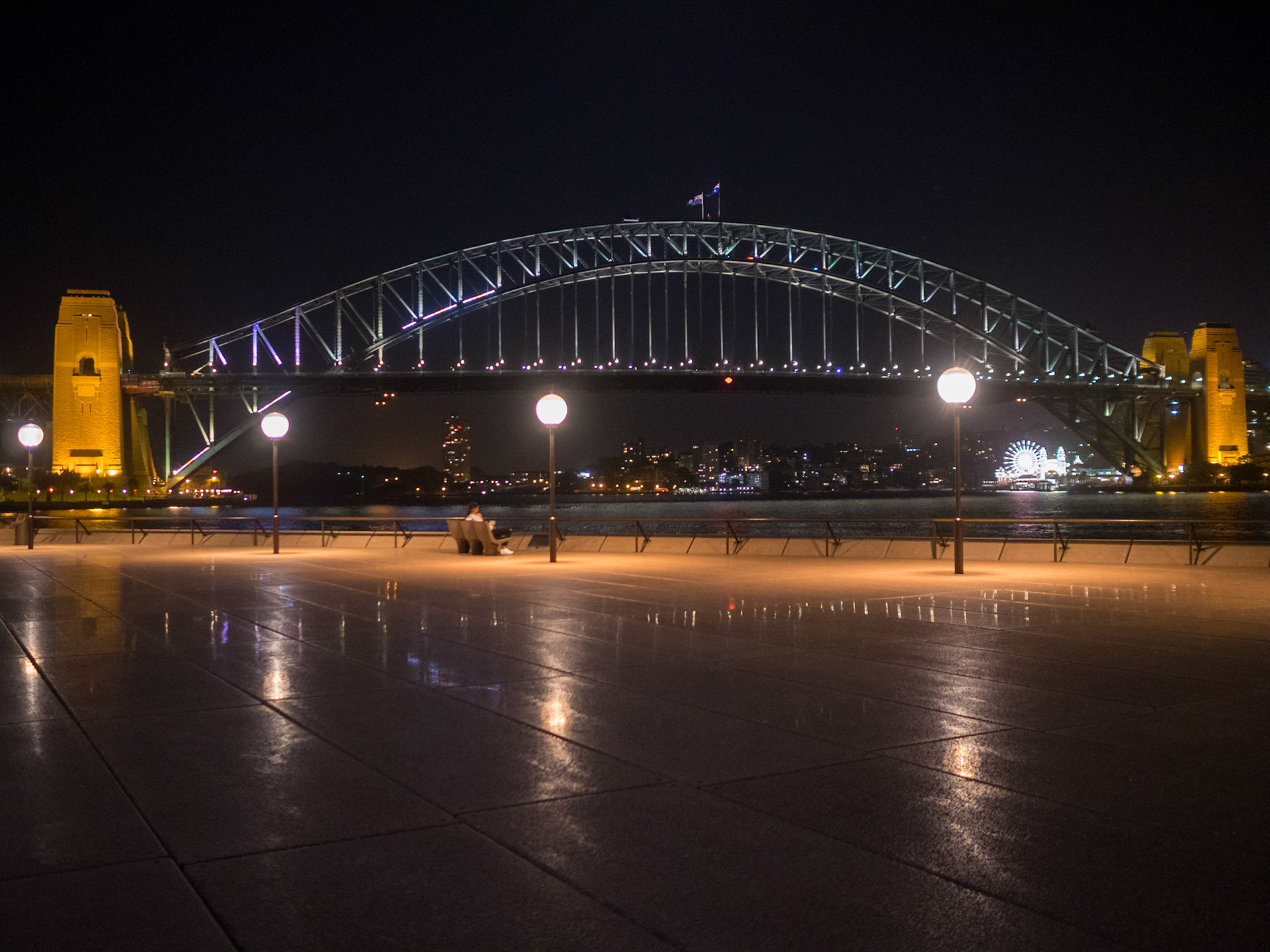 Sydney Harbour Bridge night shot