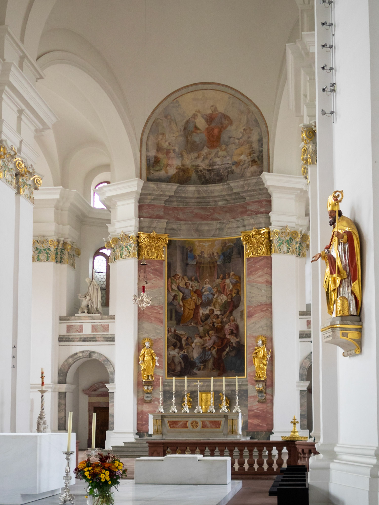 Main altar of the Jesuitenkirche in Heidelberg