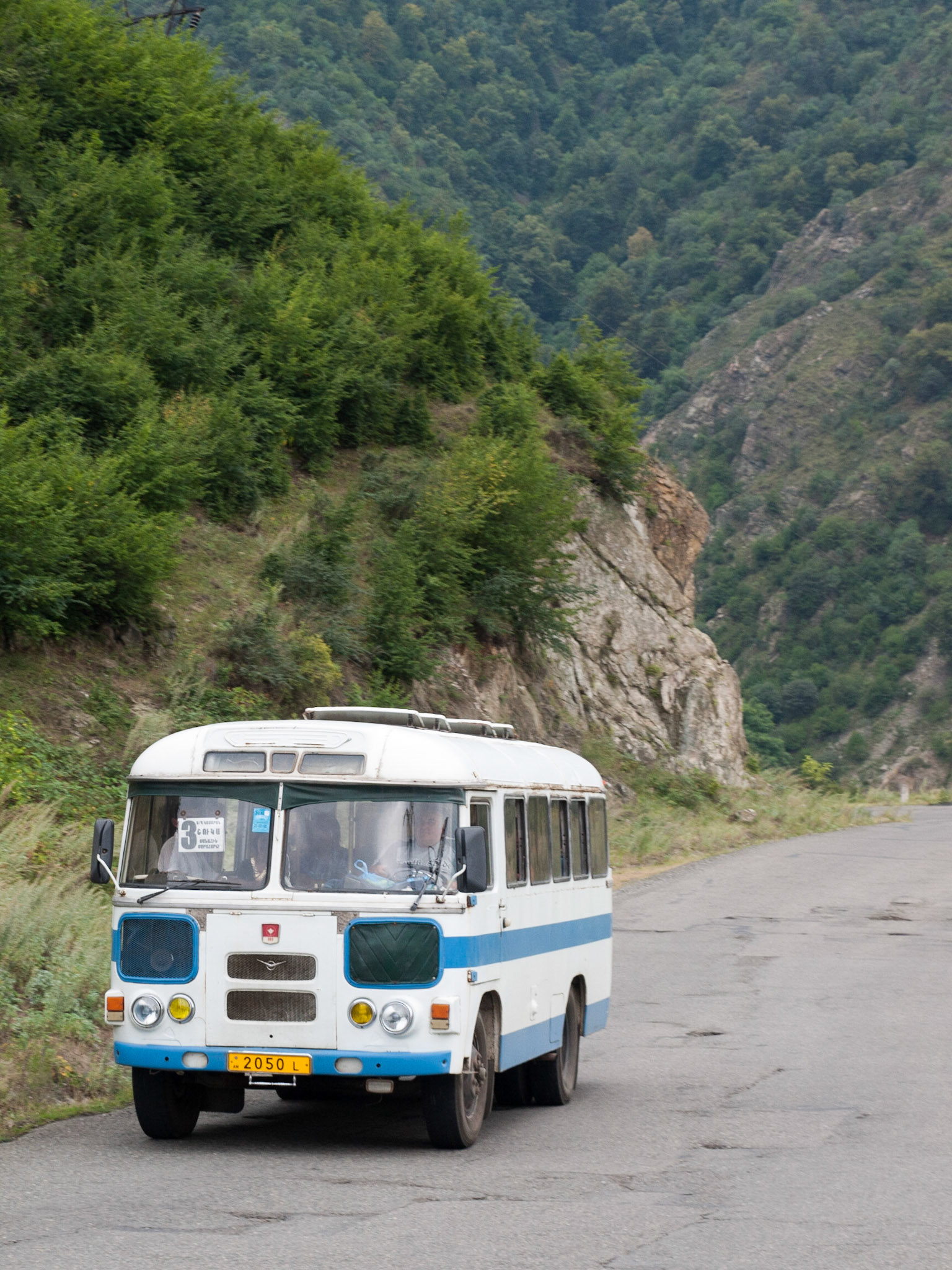Old Armenian bus