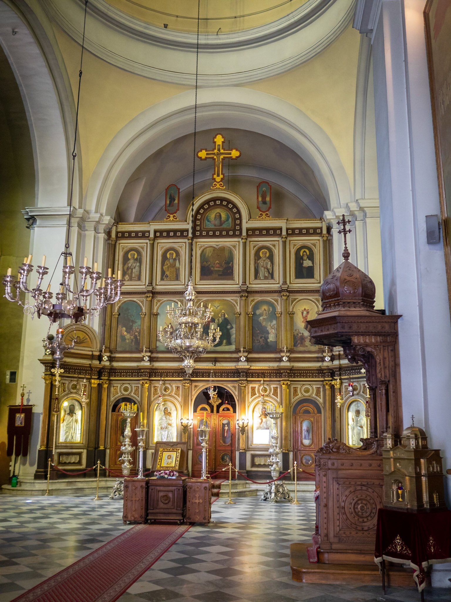 Church of St. Nicholas interior, Kotor