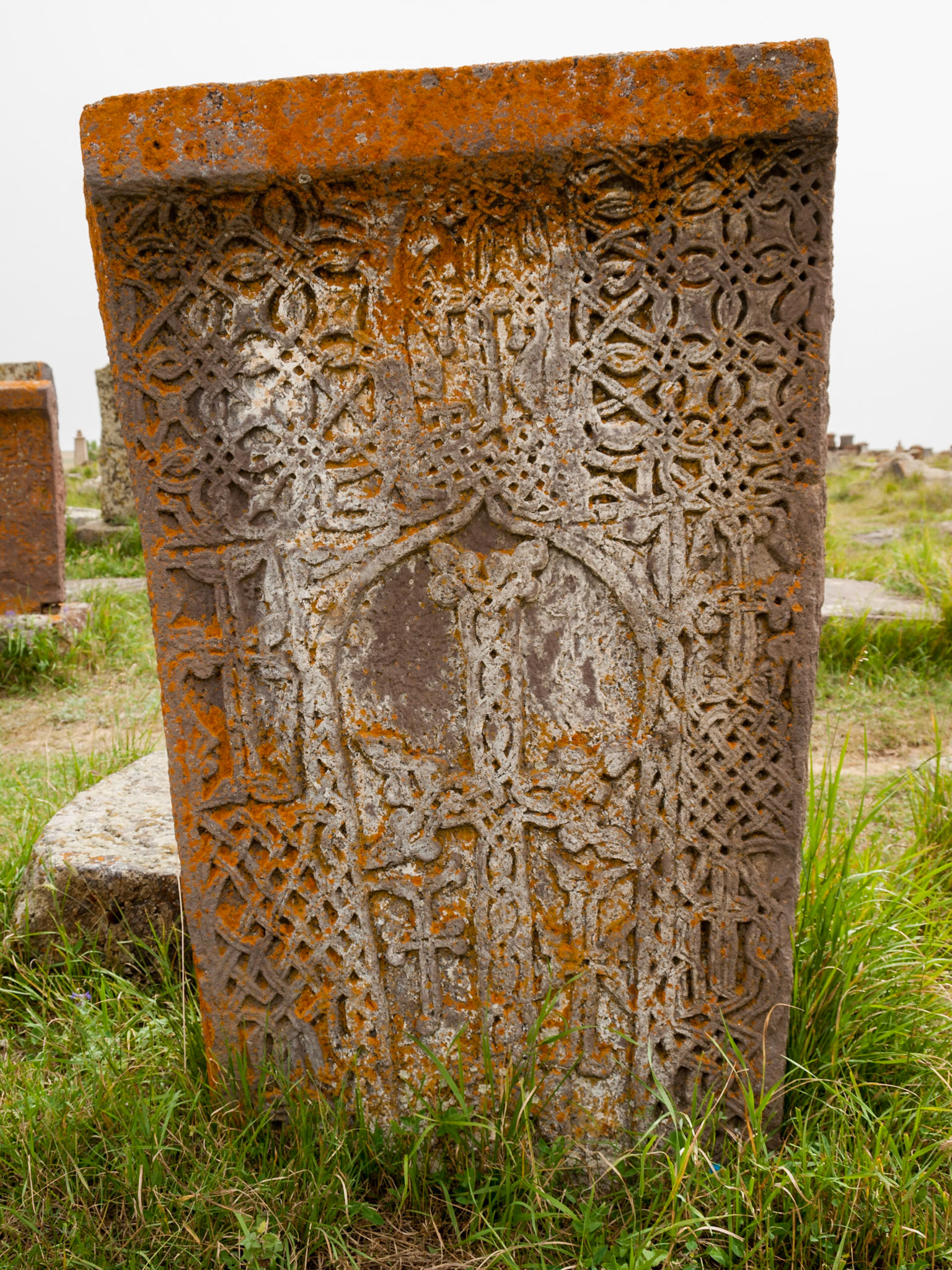 Khatchkar (cross-stone) field in Noratus