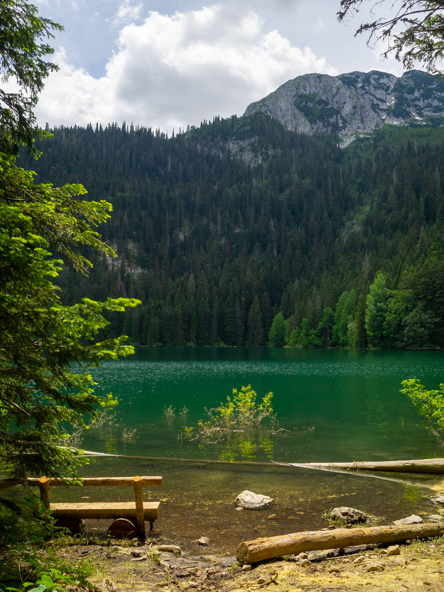 Durmitor Black Lake landscape