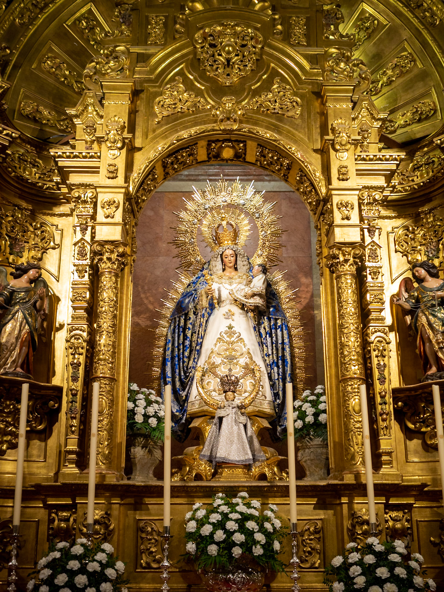 Our Lady of Rosary chapel at Basilica de la Macarena, Seville