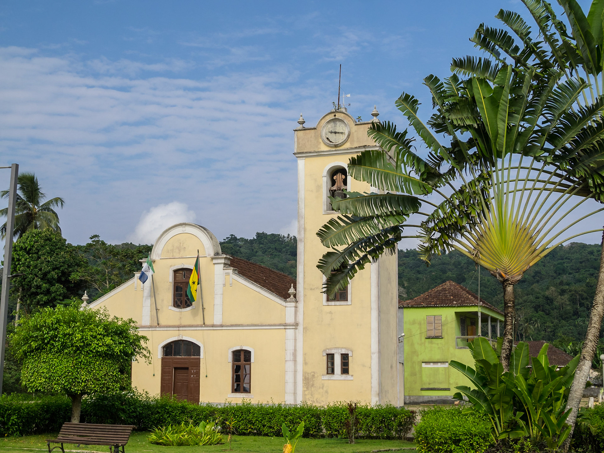 Church in Santo António, Príncipe Island