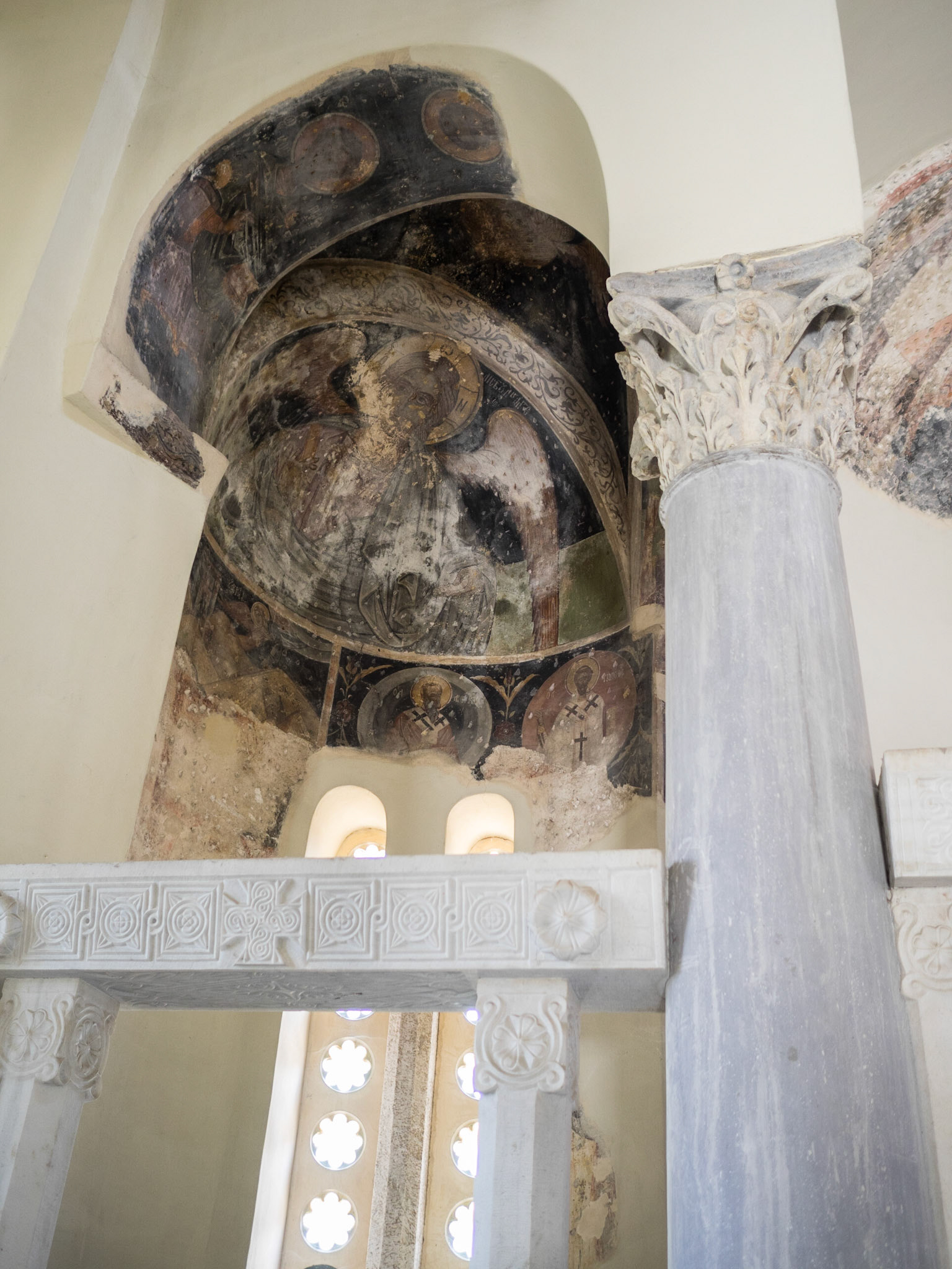 Interior of the Church of the Holy Apostles in the Ancient Agora