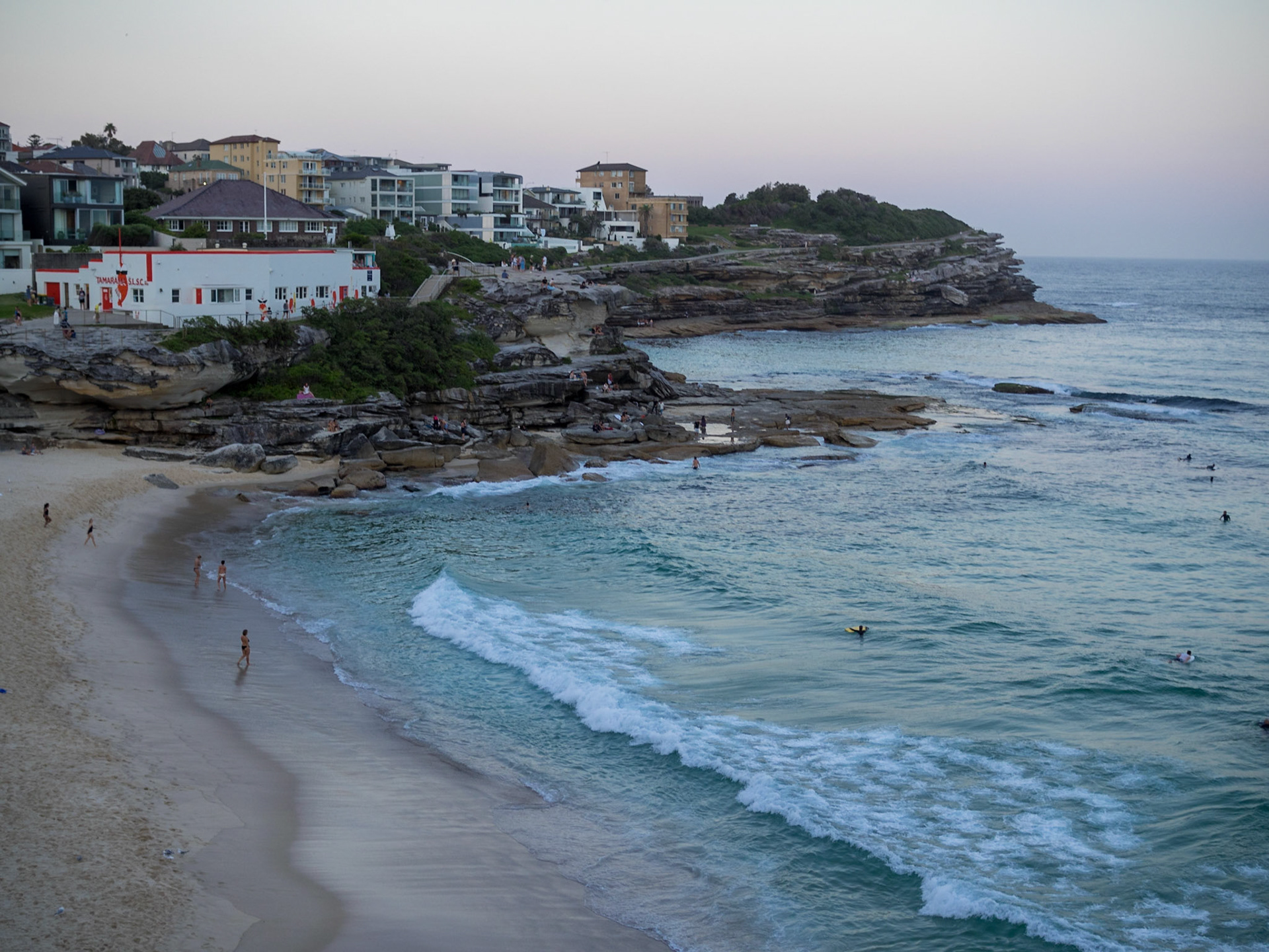 Tamara Beach at the end of the day