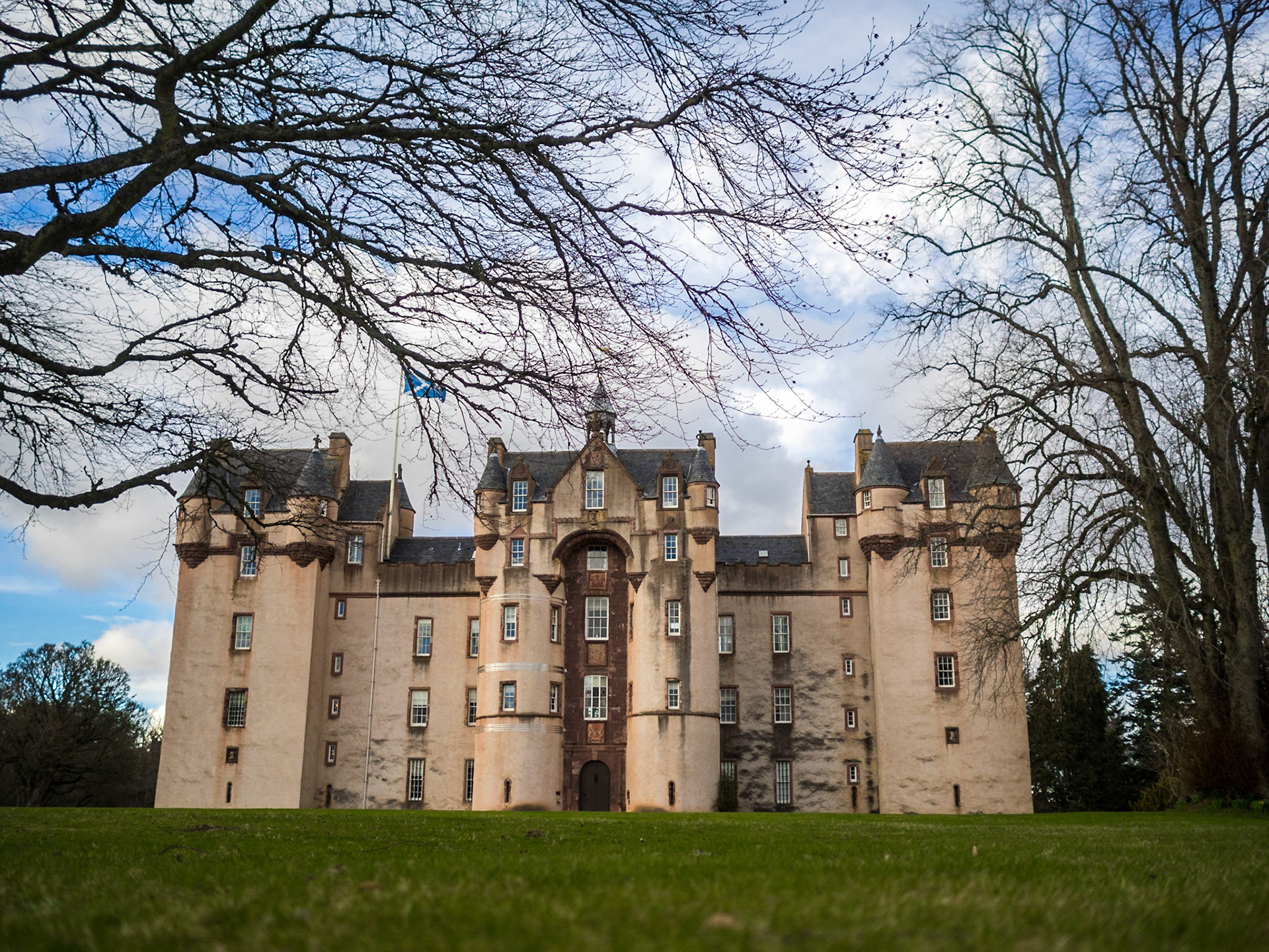 Fyvie Castle general view