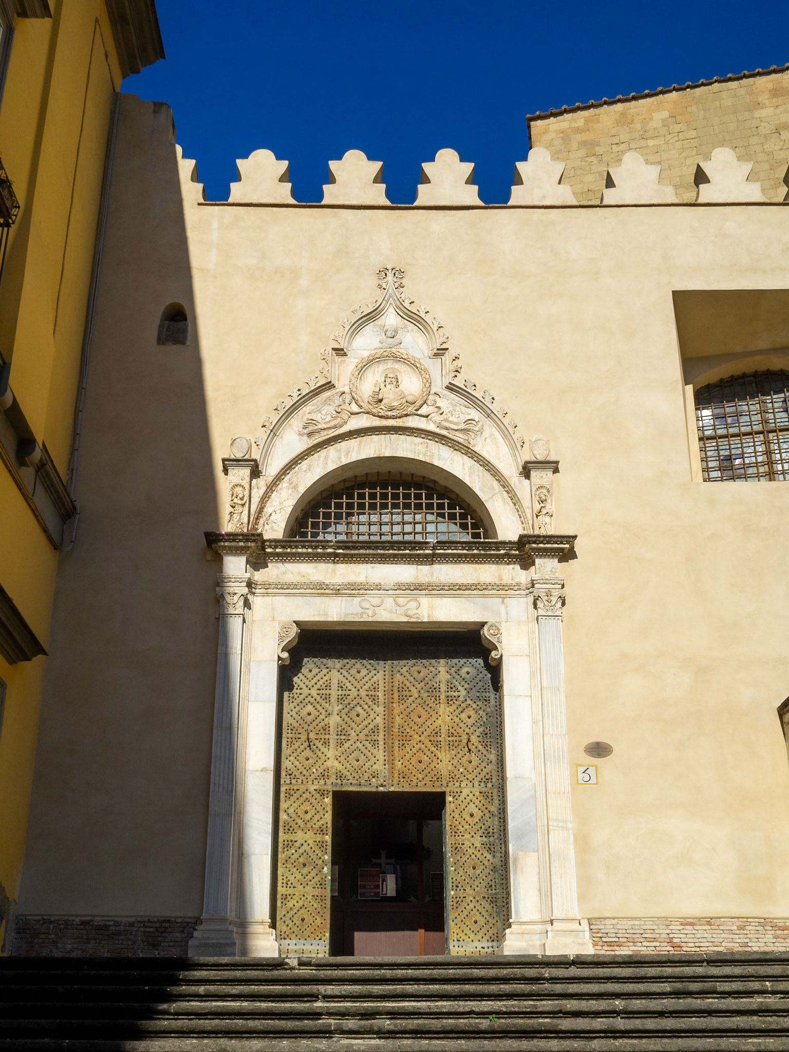 San Domenico Maggiore doorway, Naples