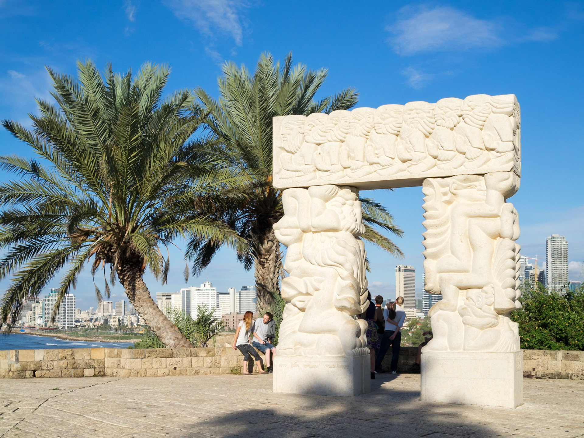 Hapisga garden in Old Jaffa