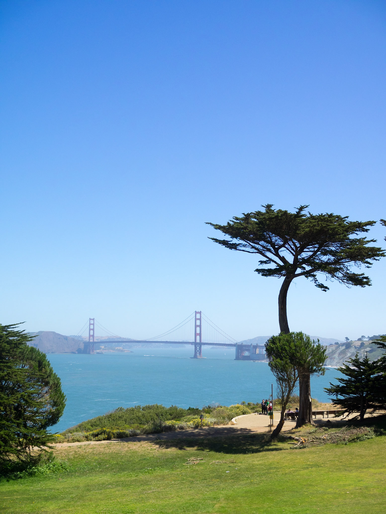Golden Gate Bridge from the Lands End Park