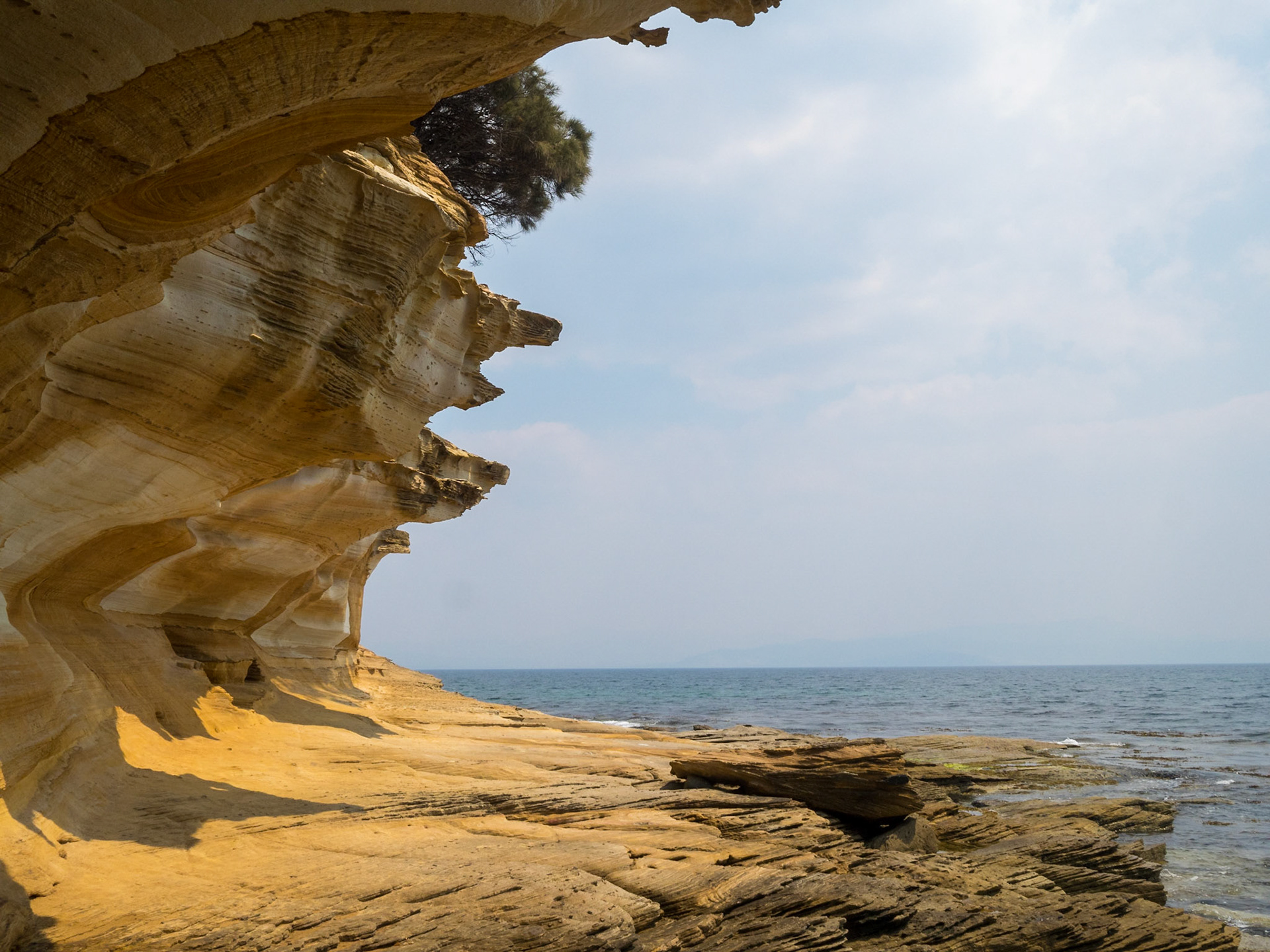 Maria Island Painted Cliffs
