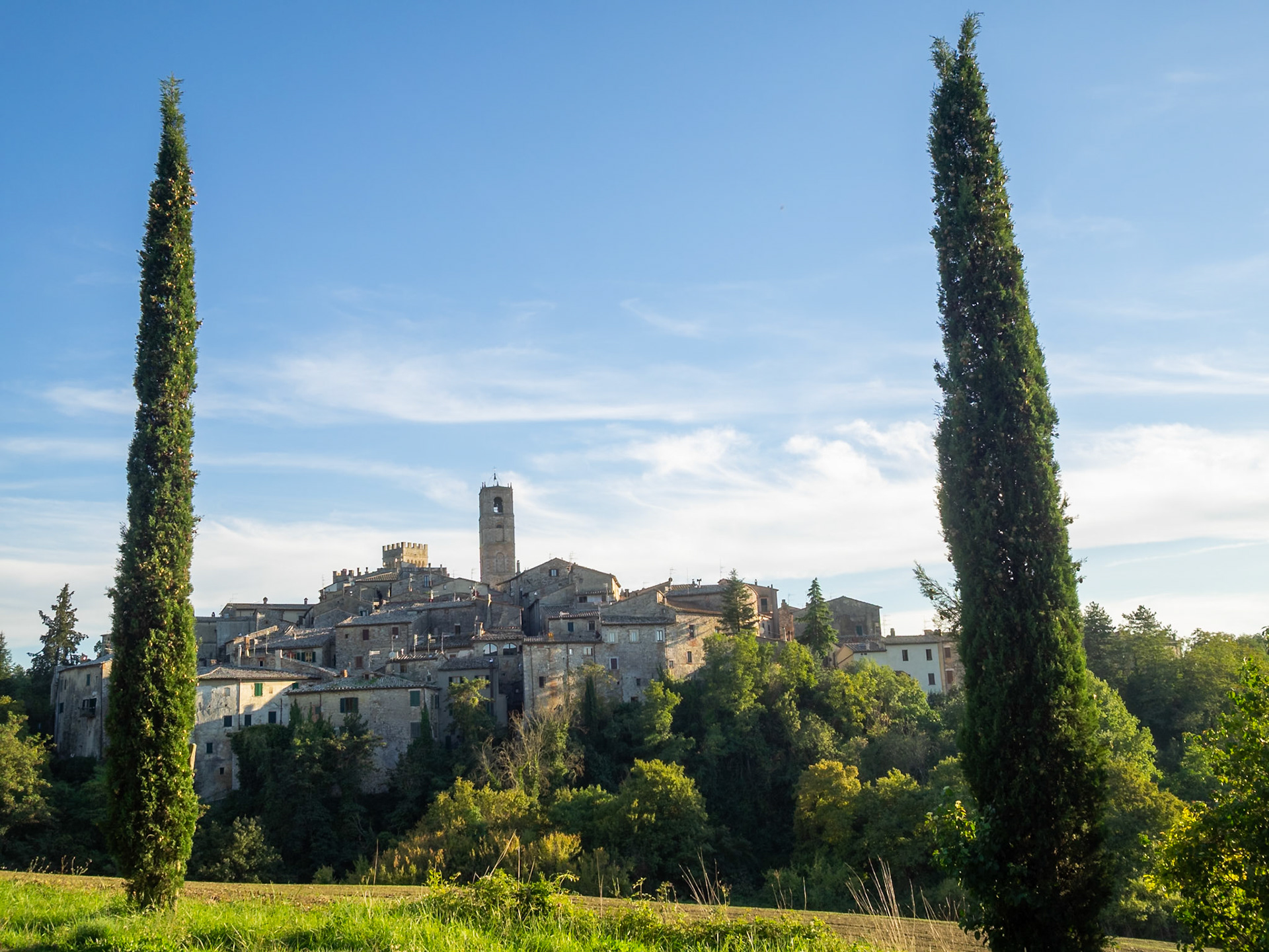 San Casciano dei Bagni skyline