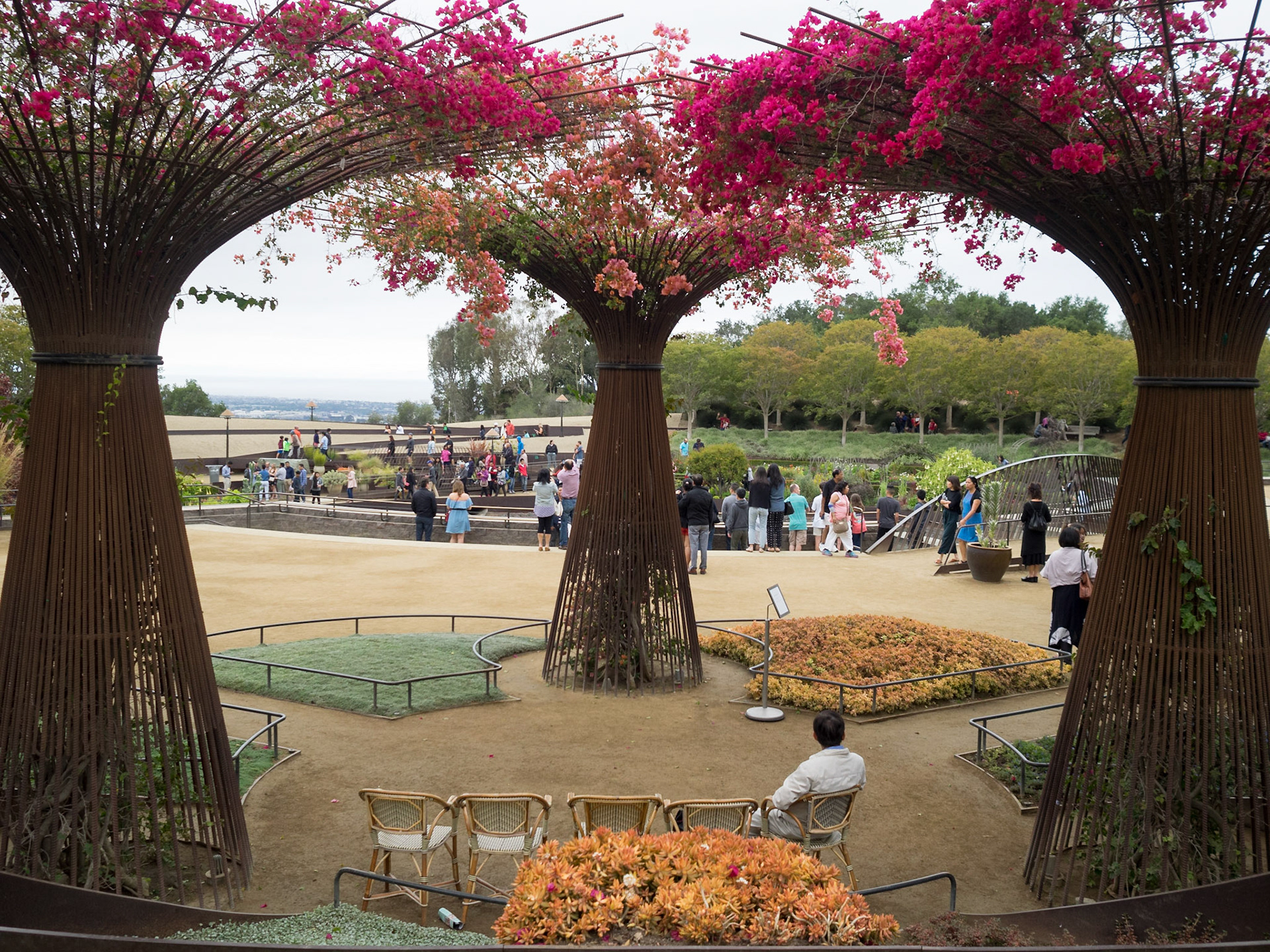 Getty Center garden