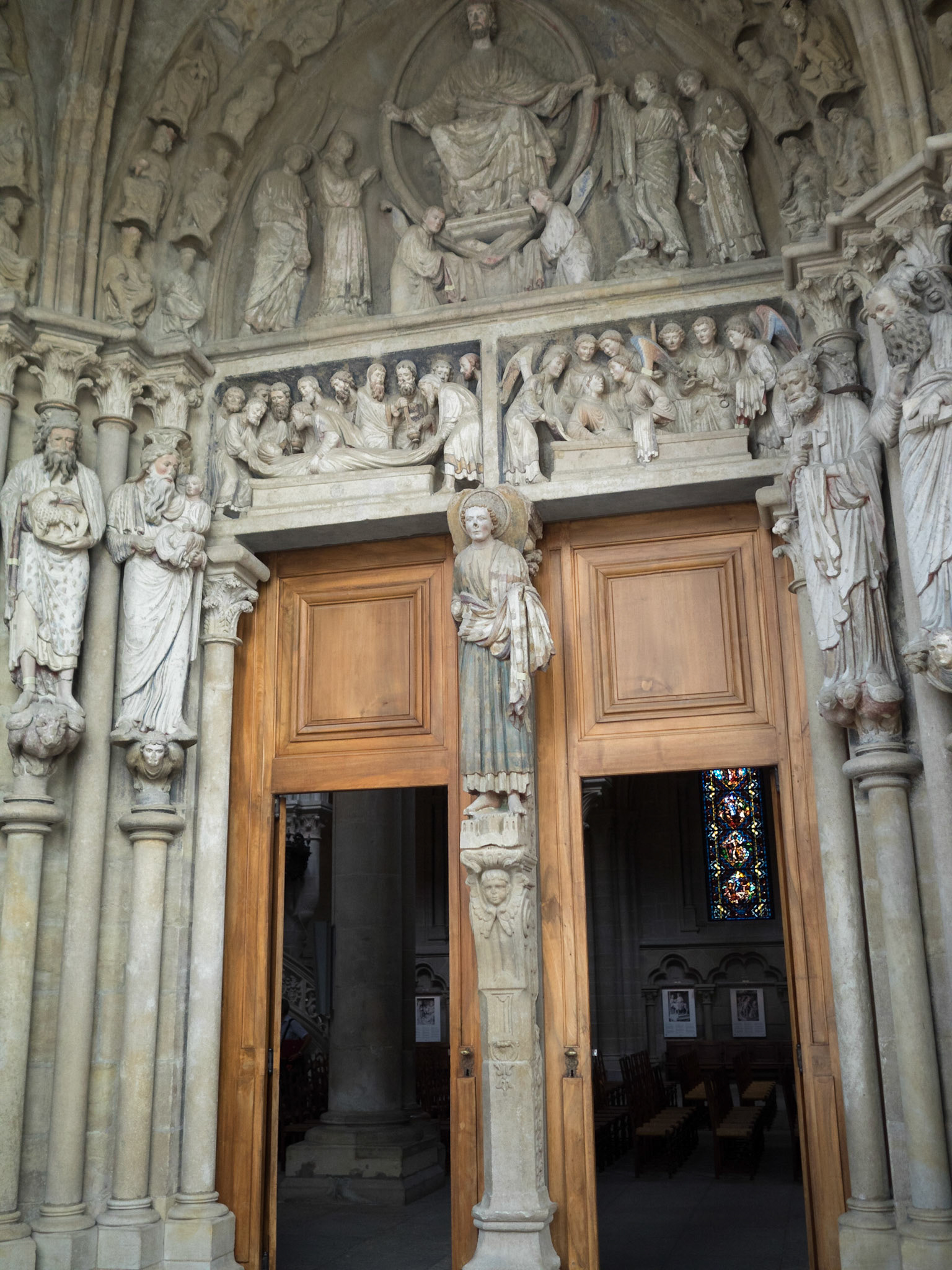 Lausanne Cathedral doorway
